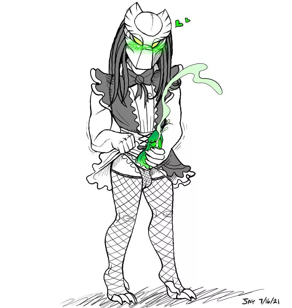 Predator maid (Artist: me)