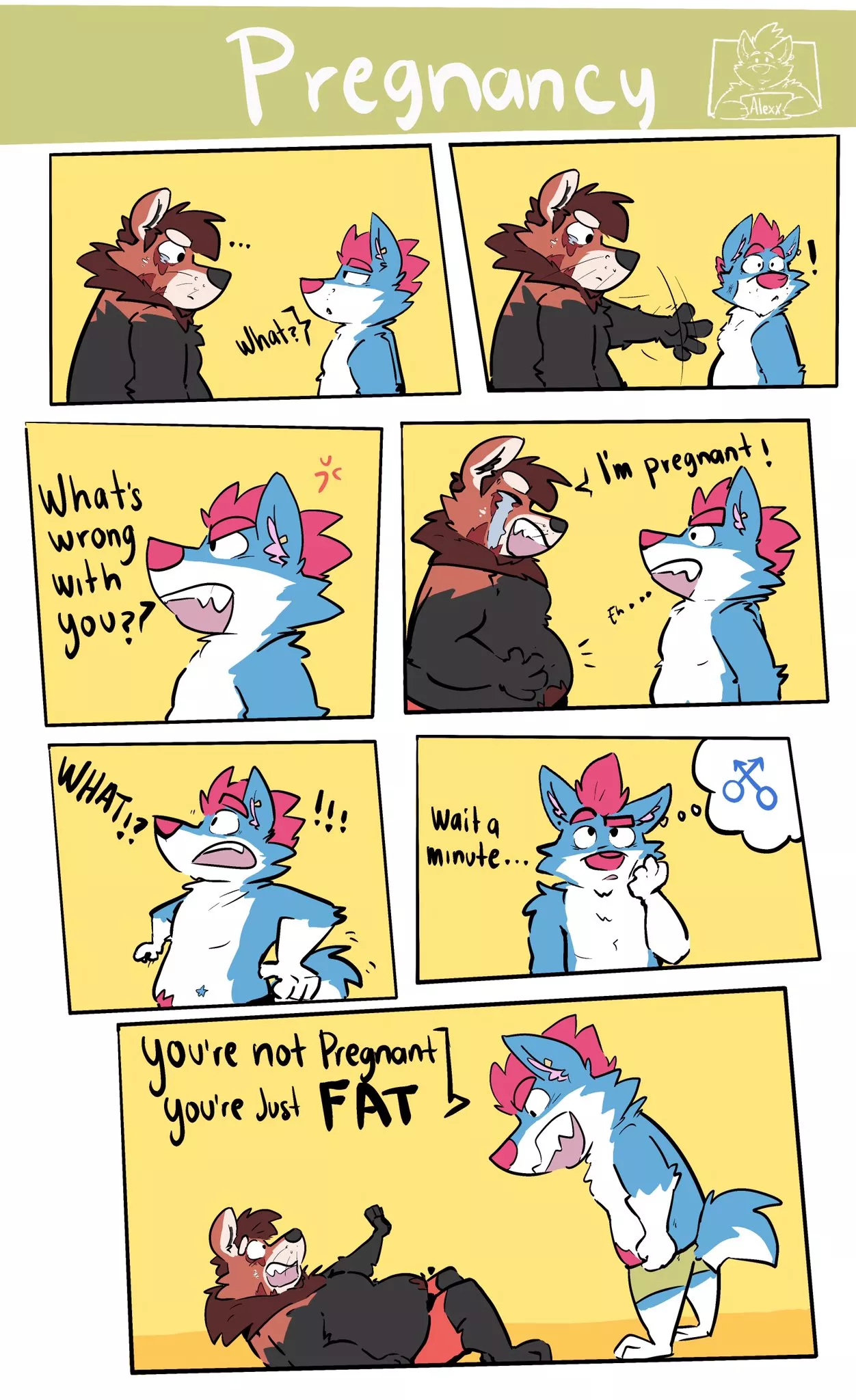 Pregnancy (@AleEXx_Fur)