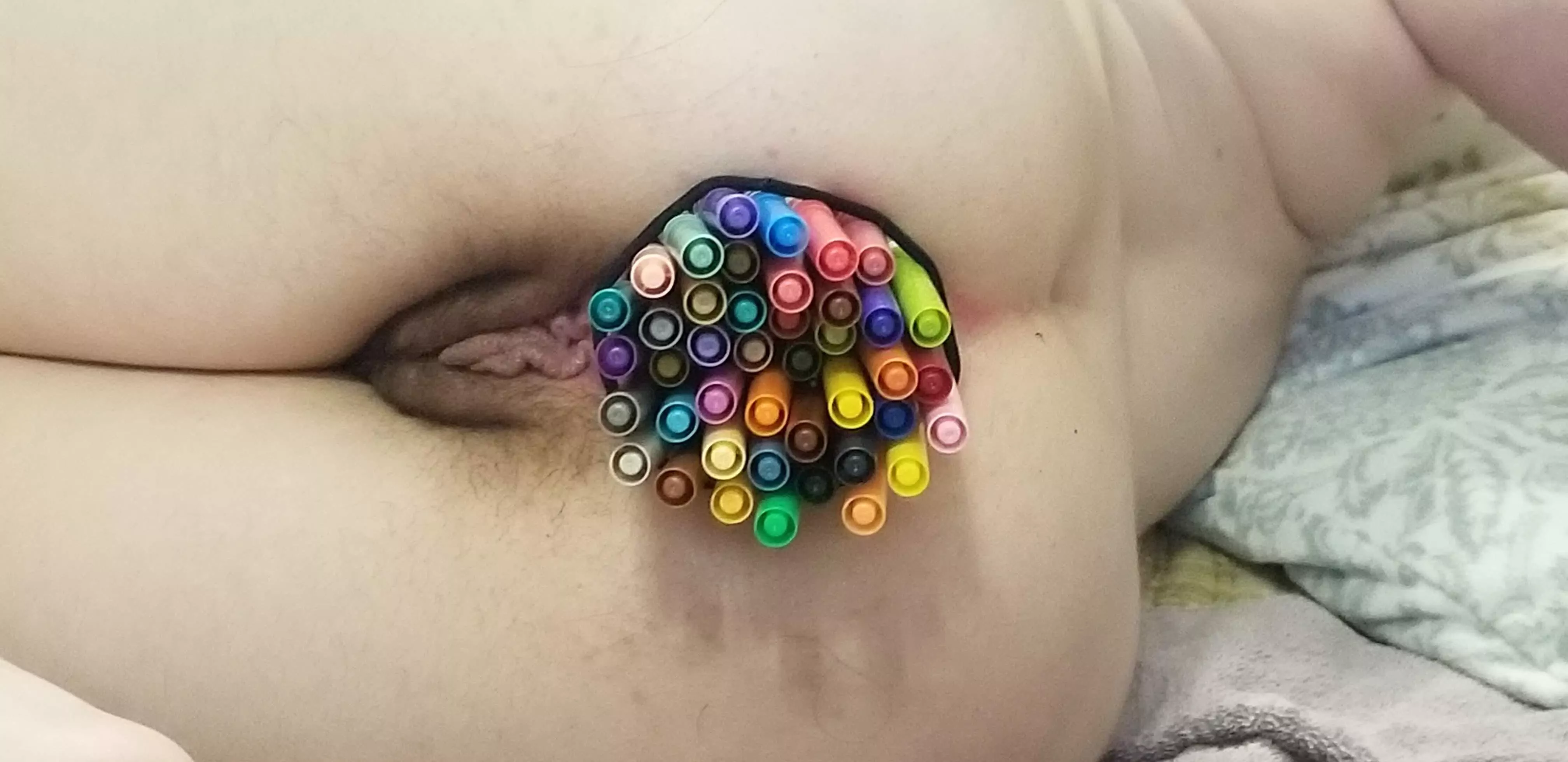 Pretty sure this is over 40, not sharpies though [OC]