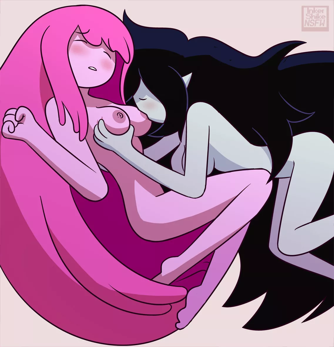 Princess Bubblegum x Marceline (inker)