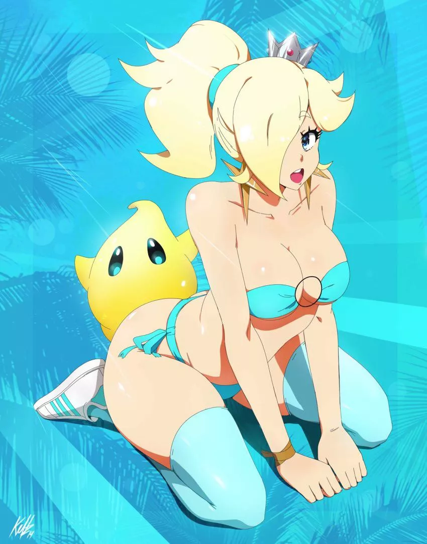 Princess Rosalina & Luma (Kellzallday)