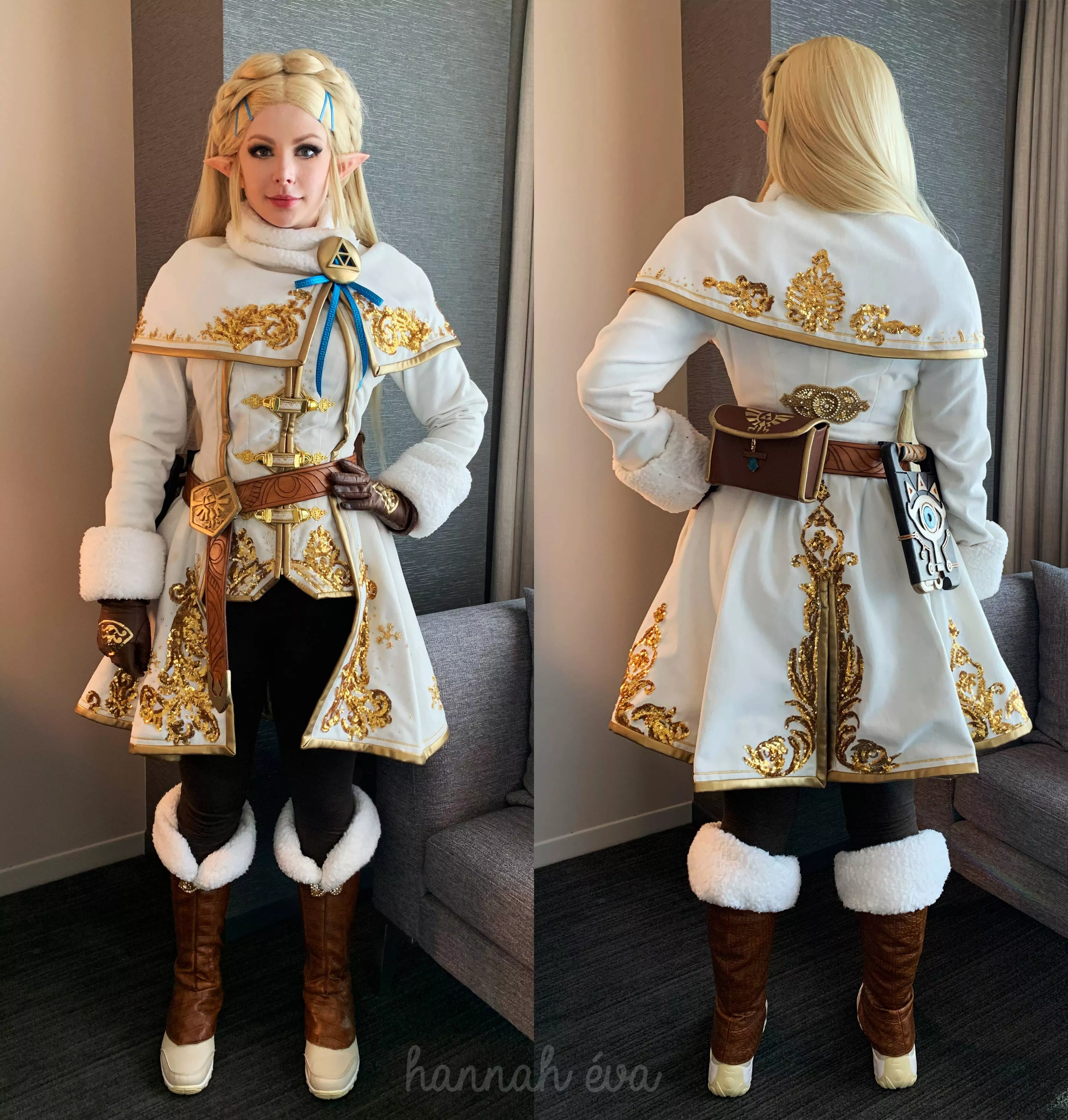 Princess Zelda - Breath of the Wild Winter Cosplay by Hannah Éva