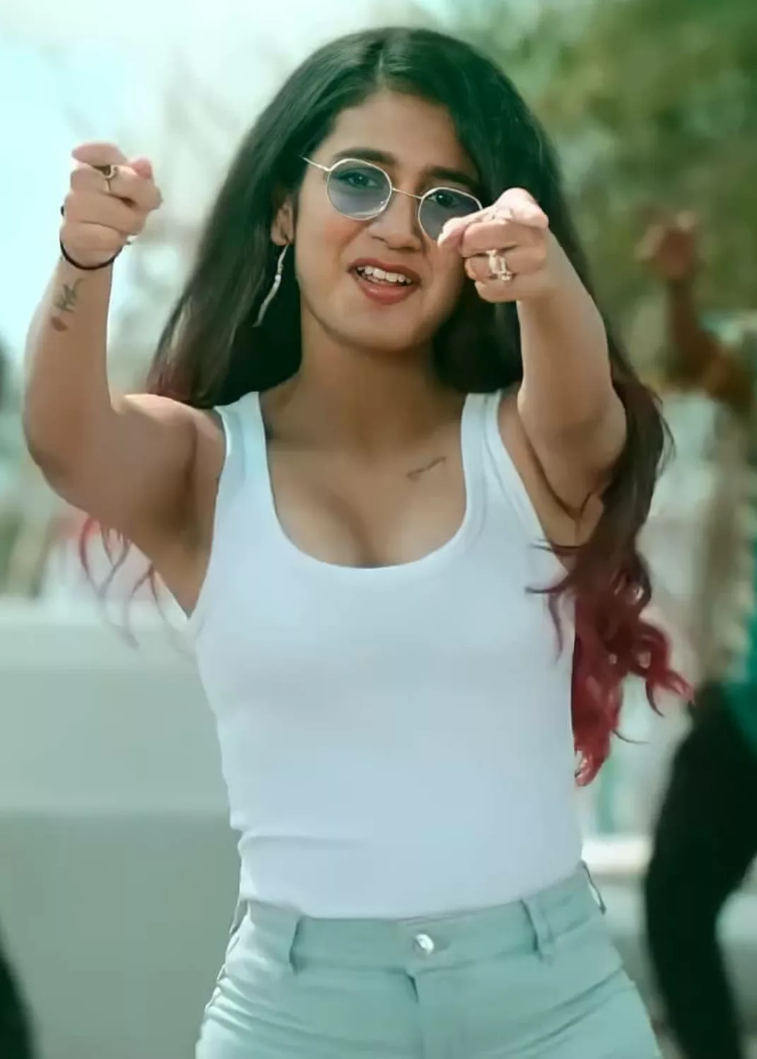 Priya Prakash Varrier. The Wink Girl.