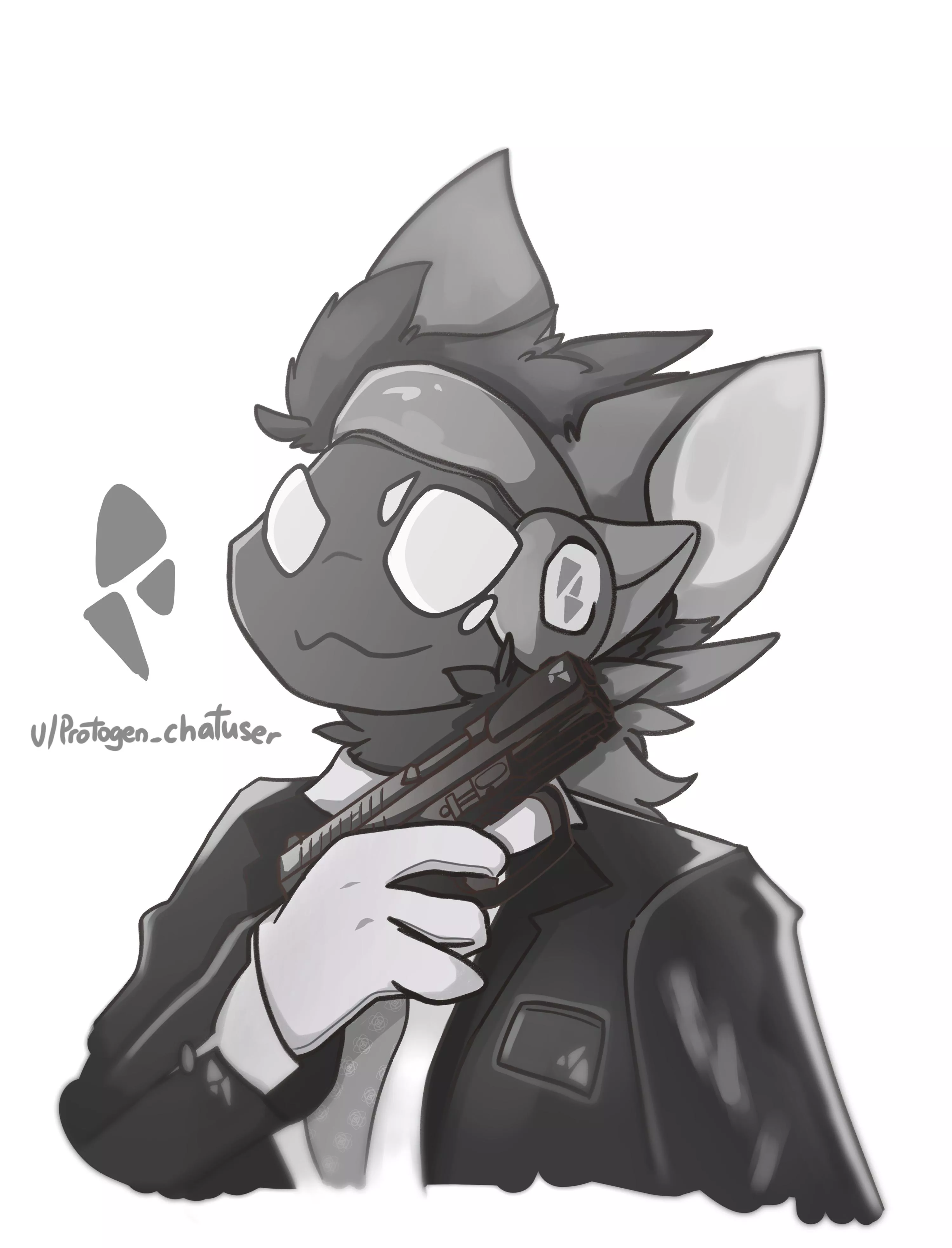 Proto(gent) or mafia? (art by me)