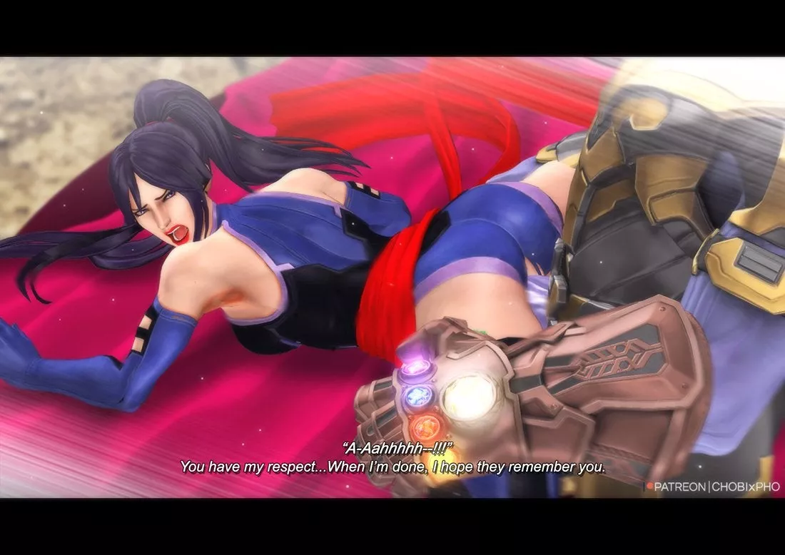 Psylocke fucked by Thanos in another Timeline (CHOBIxPHO) [Avengers:Endgame]