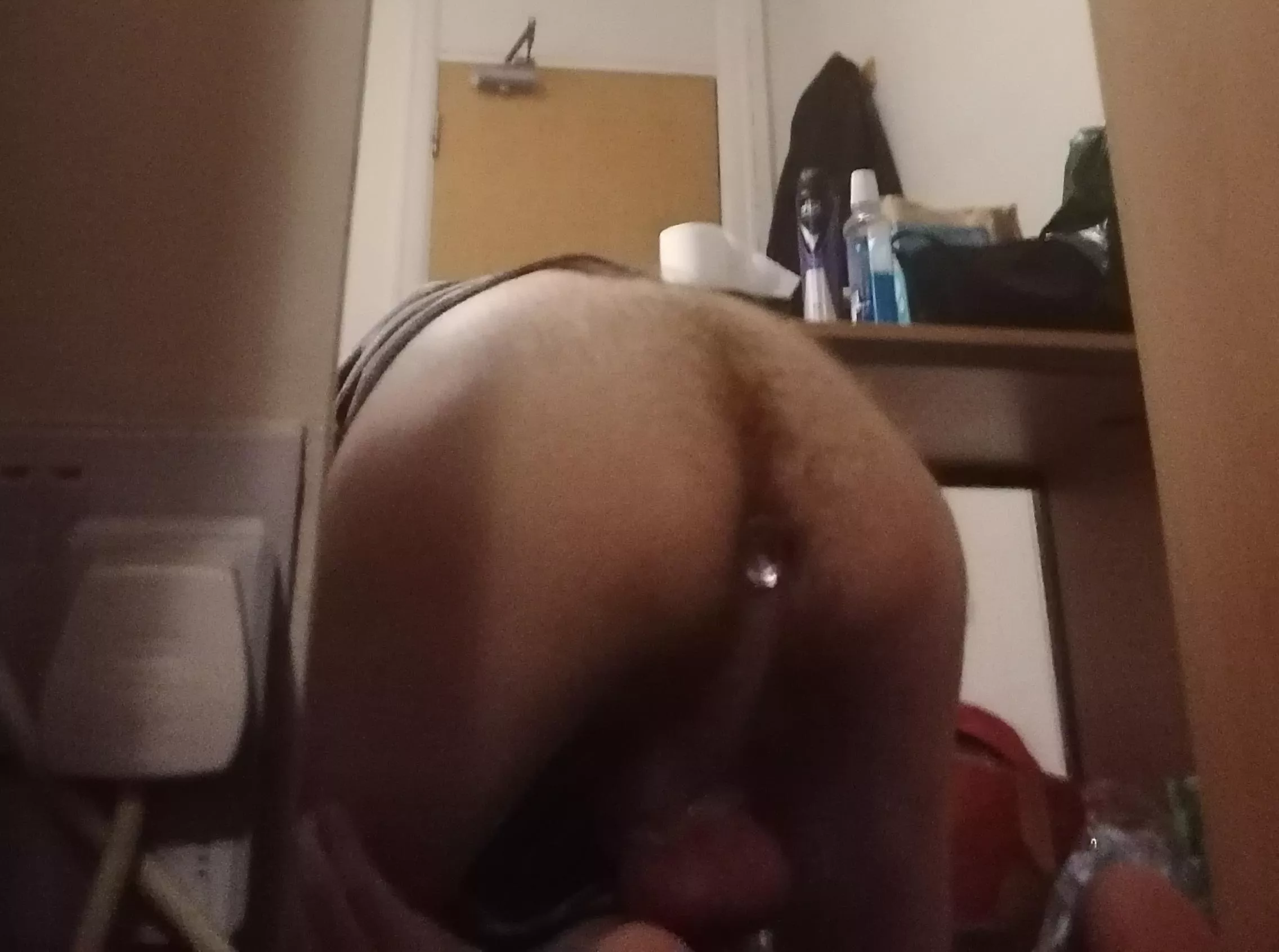 Put in chastity for the first day yesterday now taking my first plug today!