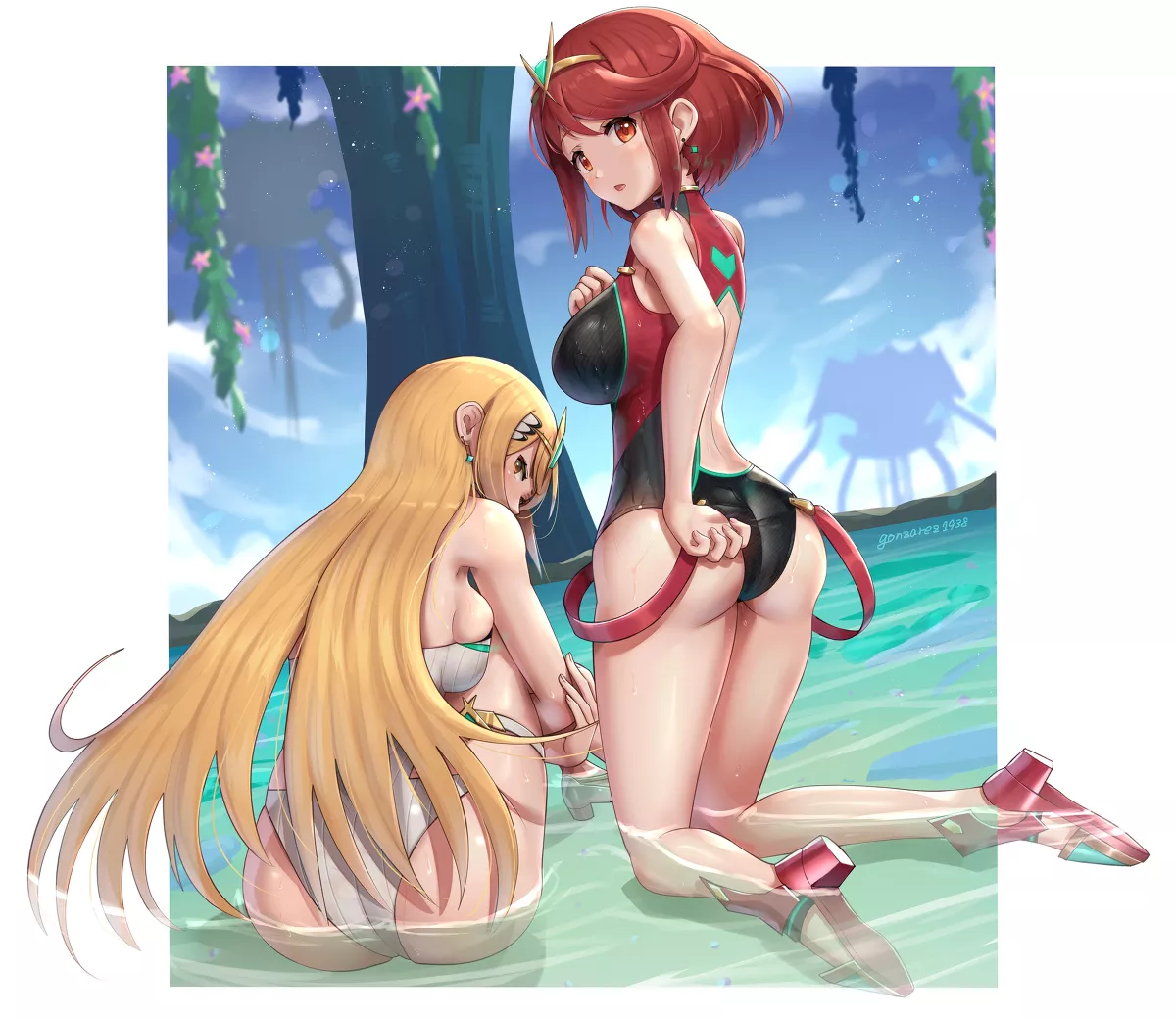 Pyra and Mythra