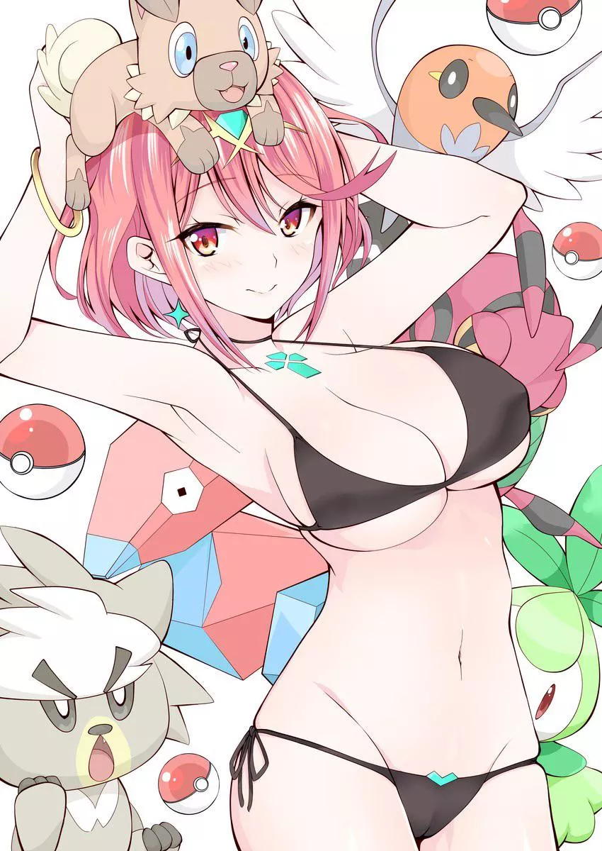 Pyra with Pokemon (KOU∞)