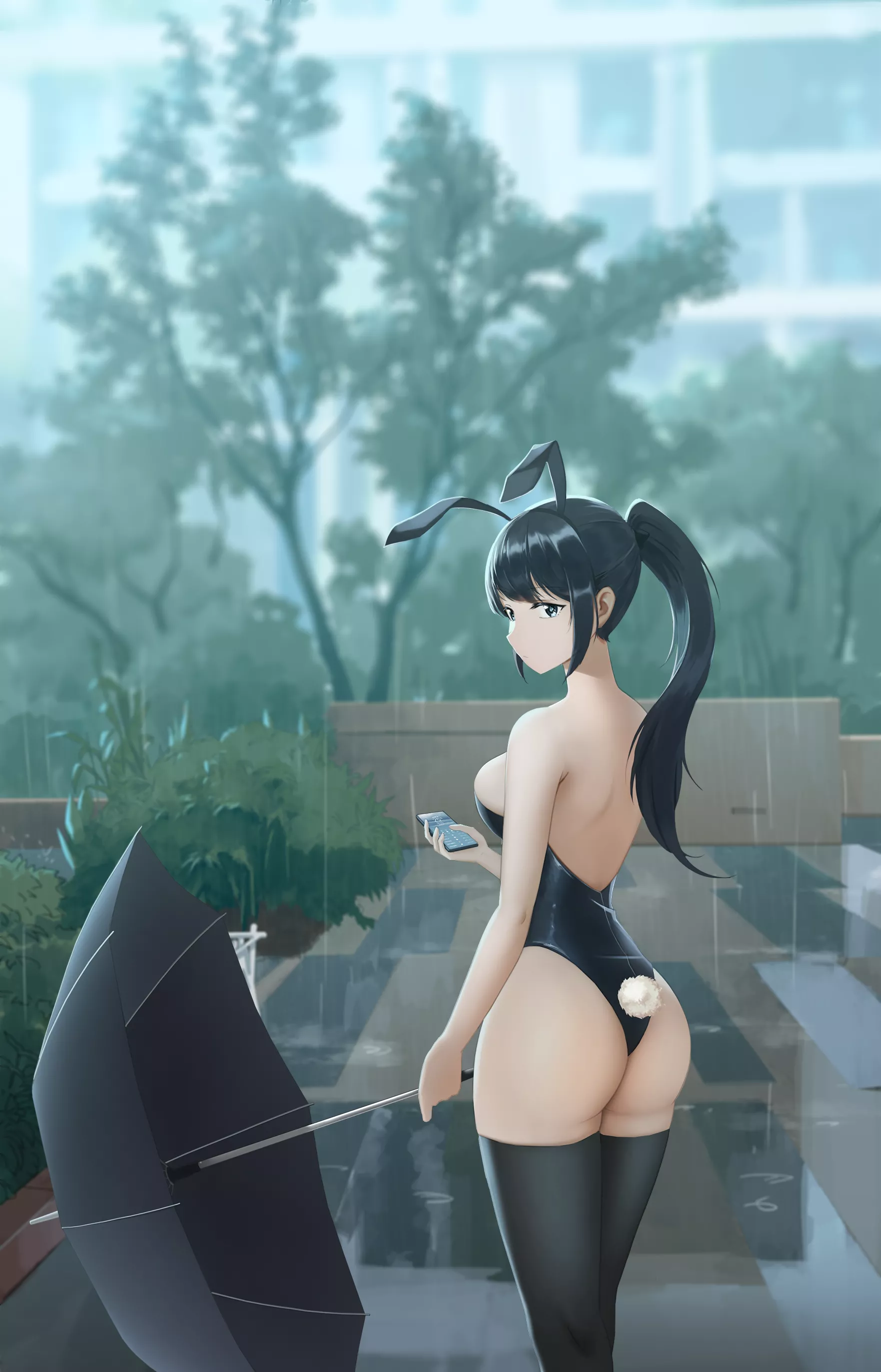 Rabbit In The Rain (Gan-Viking) [Original]