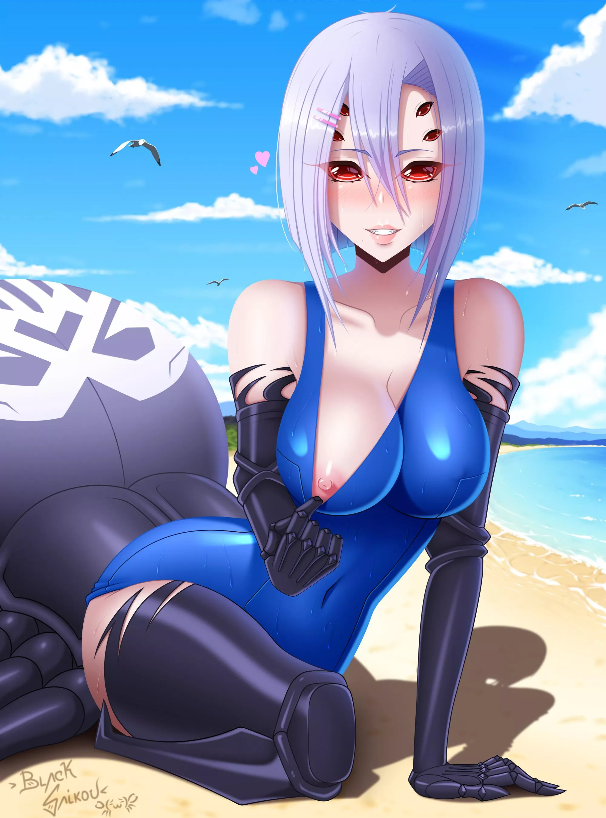 Rachnera being a tease