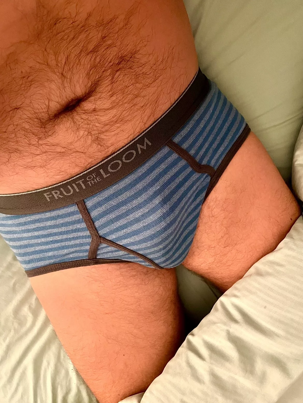 Rainy days are perfect for lounging in briefs