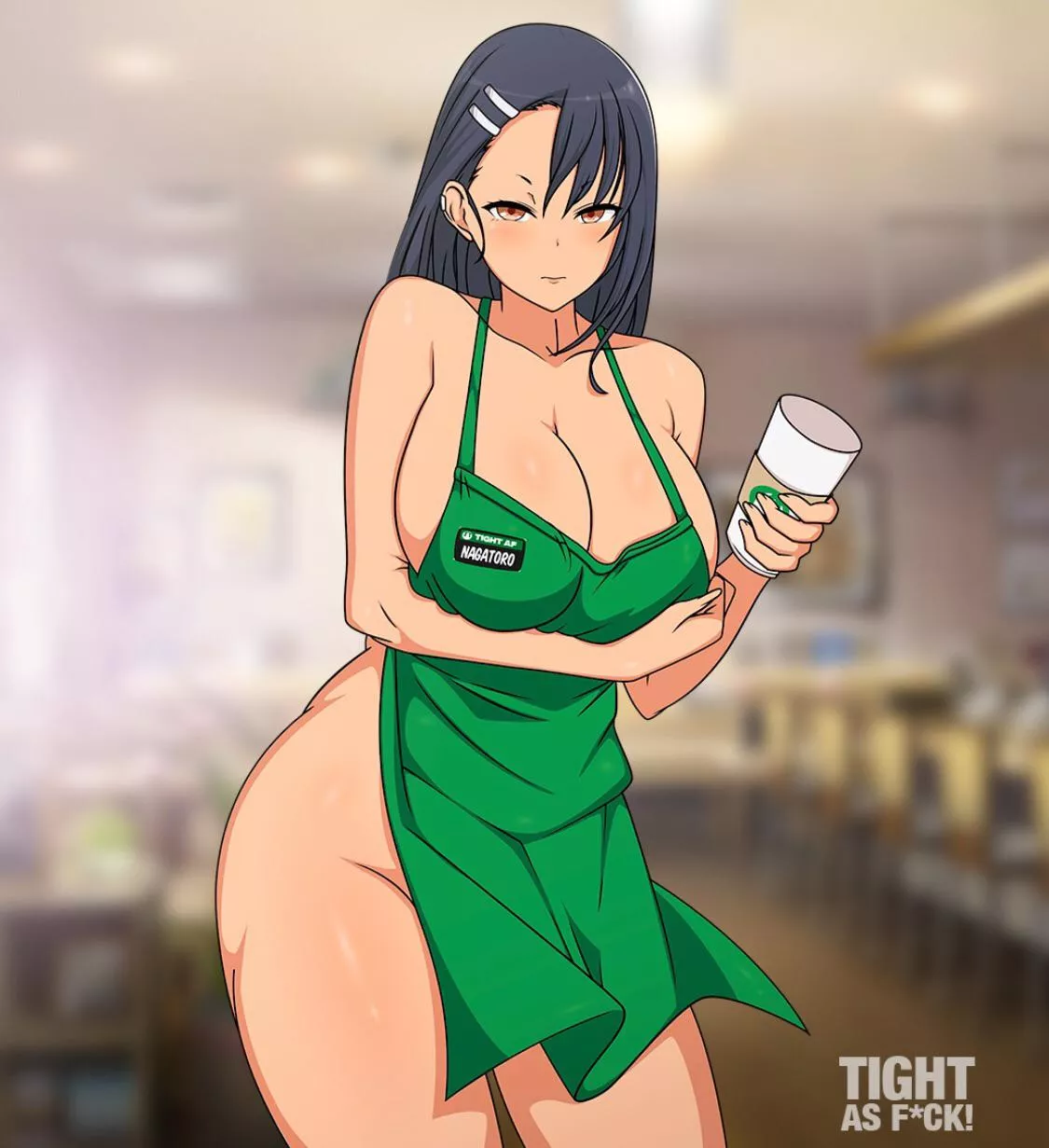 Rate my new Nagatoro barista artðŸ™ðŸ¼