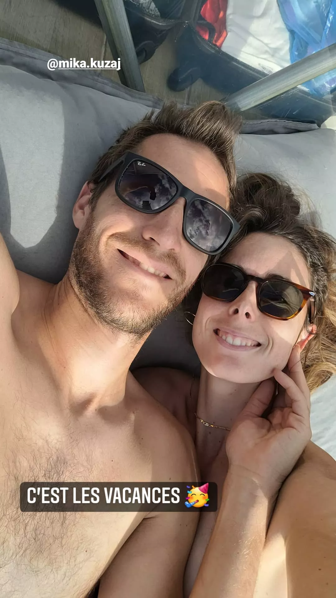 Raunchy pic of Alize Cornet with her Lover...