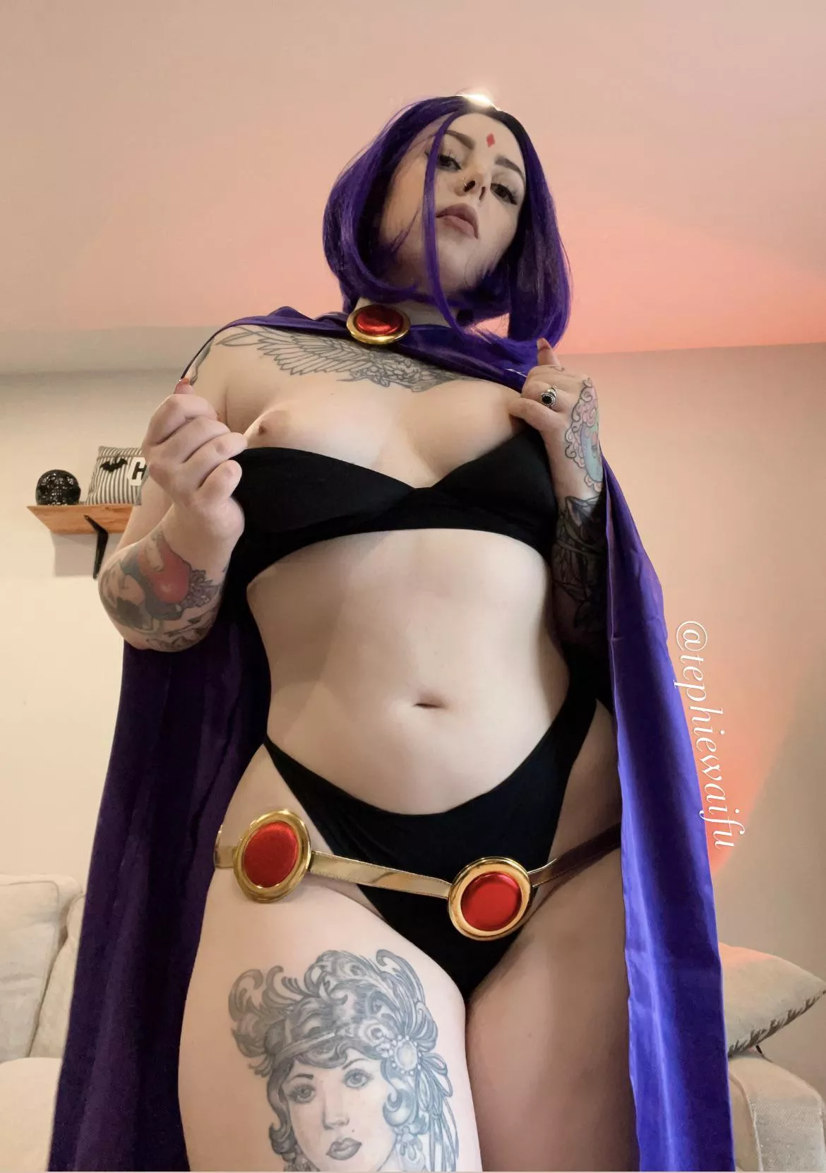 Raven (Teen Titans) by TephieWaifu