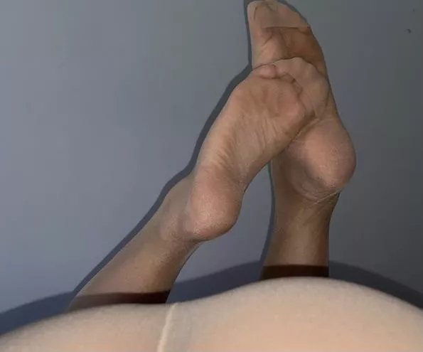 Ready for footjob