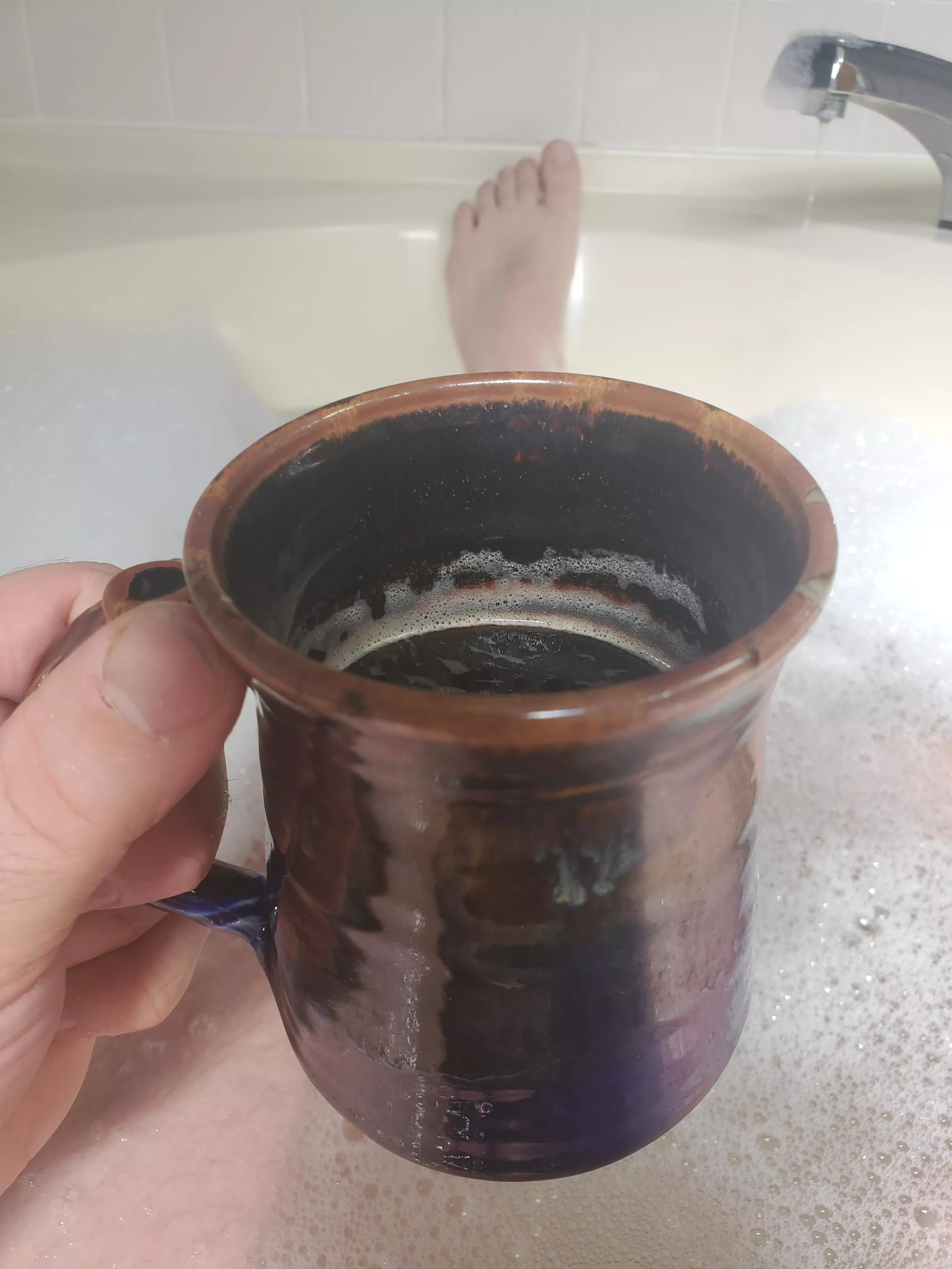 Really just want to quit my job, drink coffee and beer, and live in the bathtub.