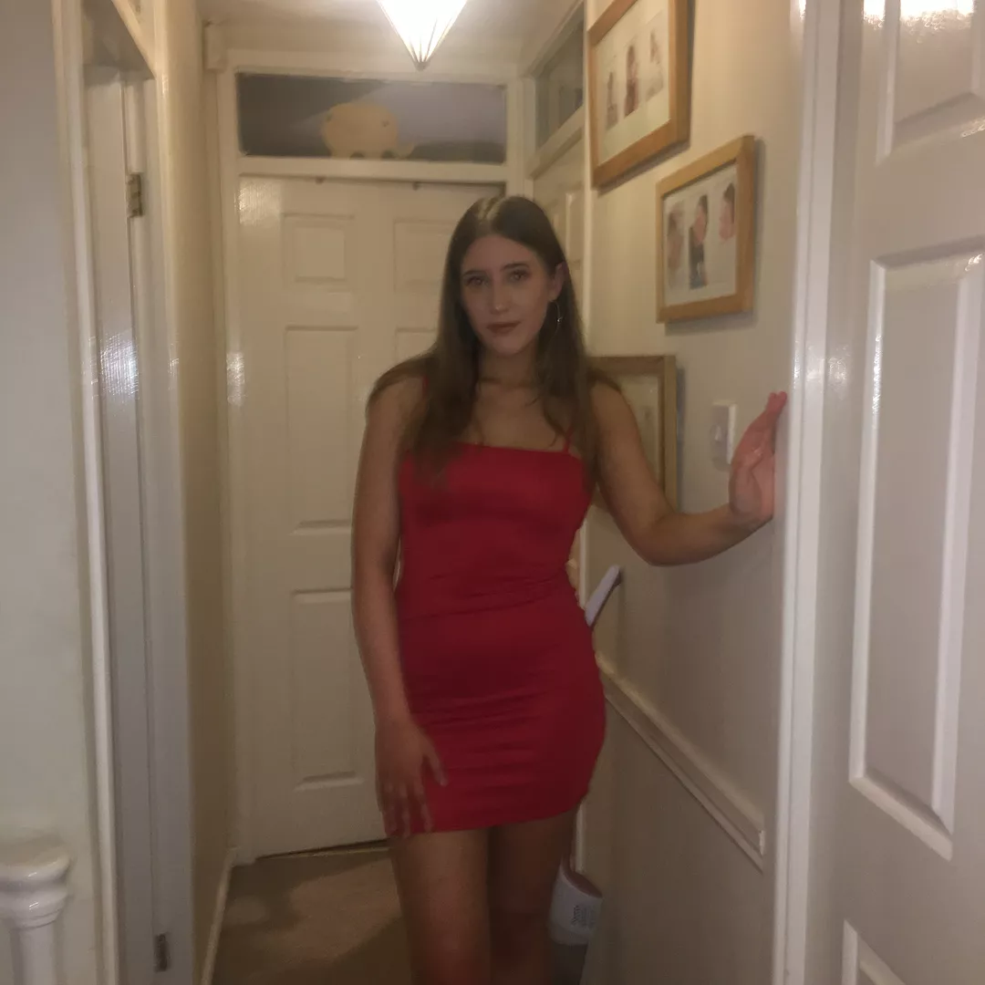 Red dress