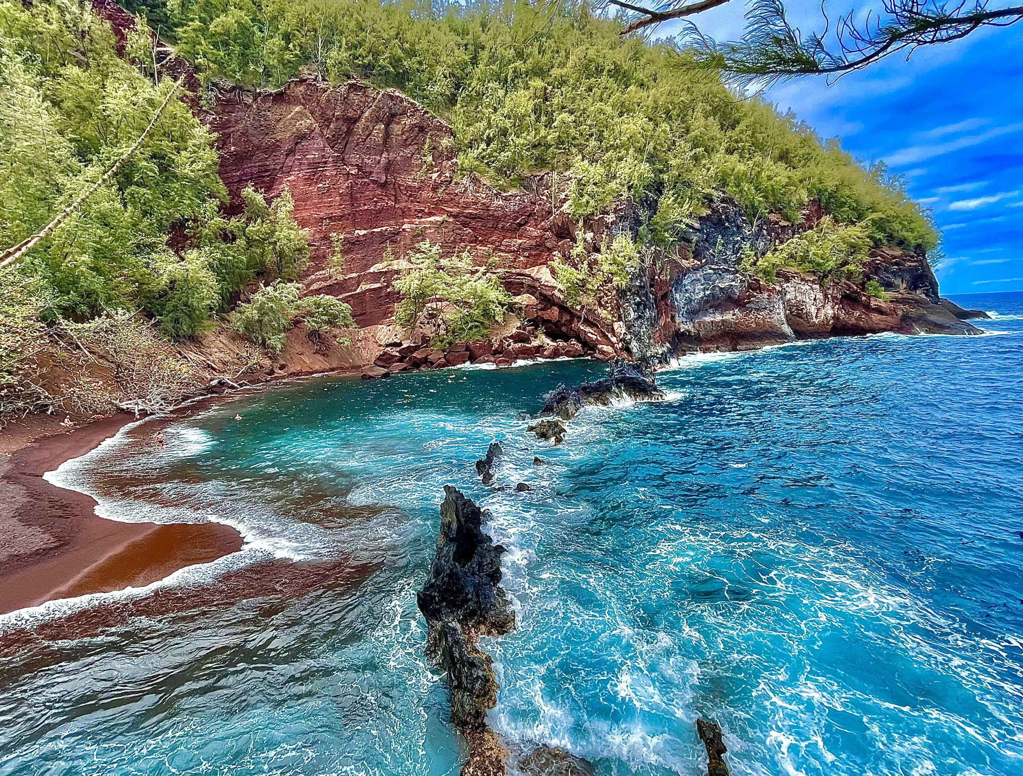 Red Sand Beach from the other day :) ðŸ¤™ðŸ¼