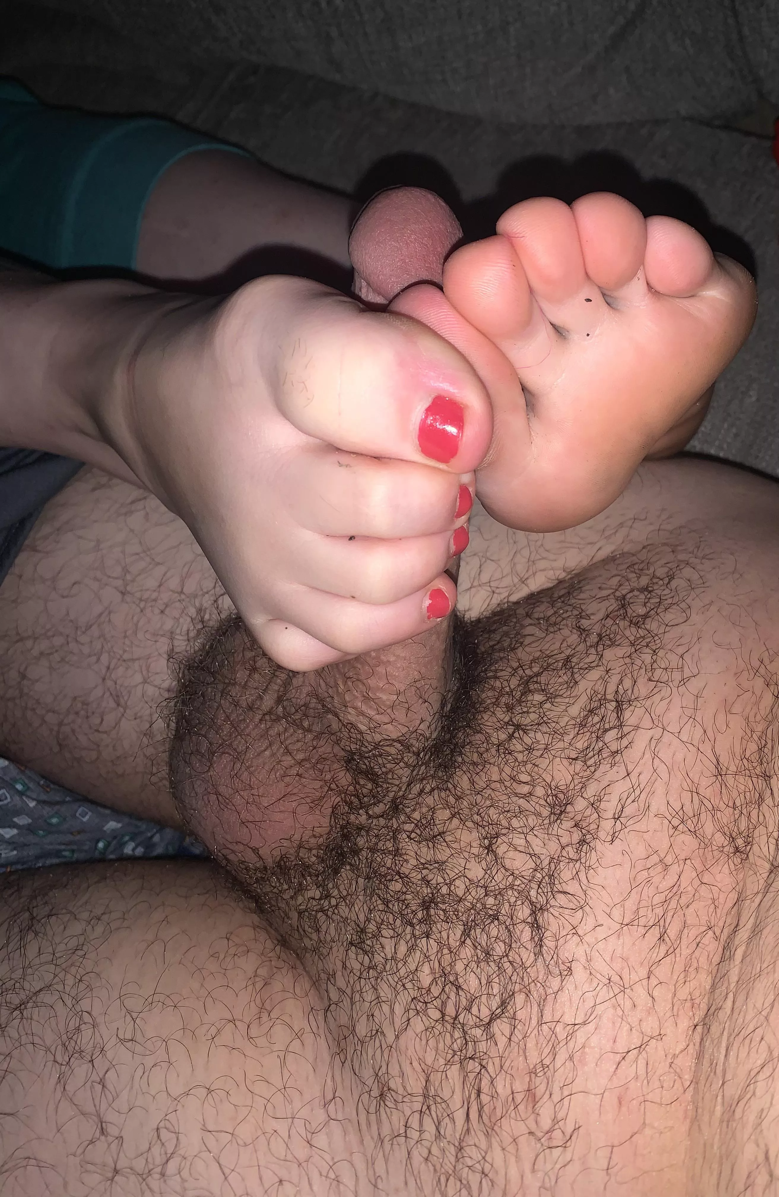 Red toes