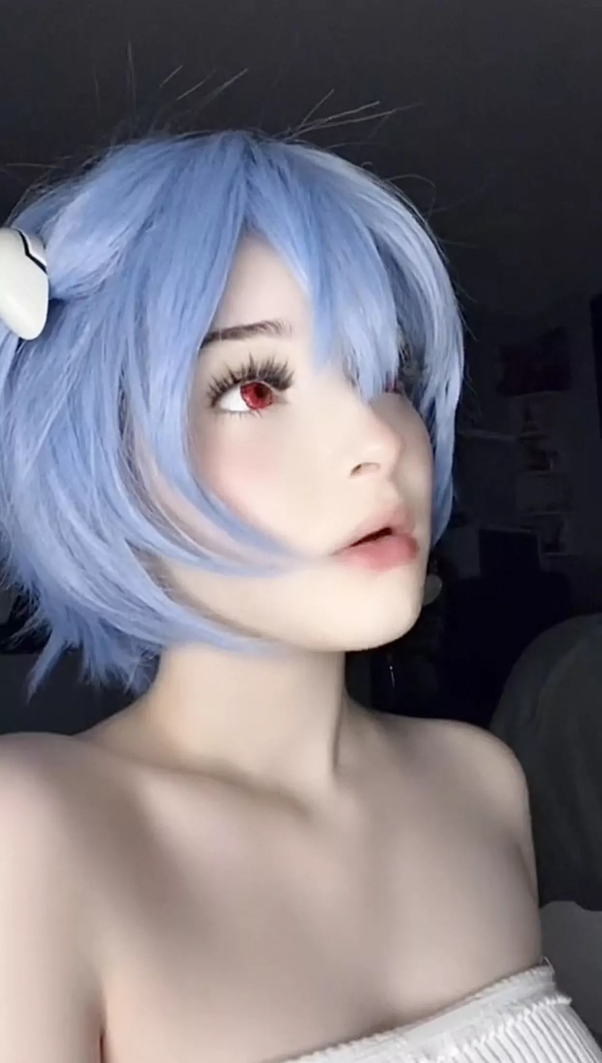 rei from evangelion!!!!!!