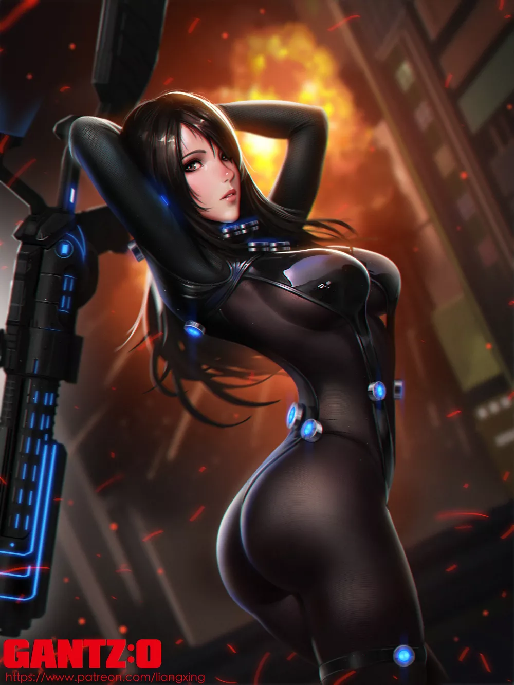 Reika Shimohira Gantz Suit (Liang Xing) [Gantz]