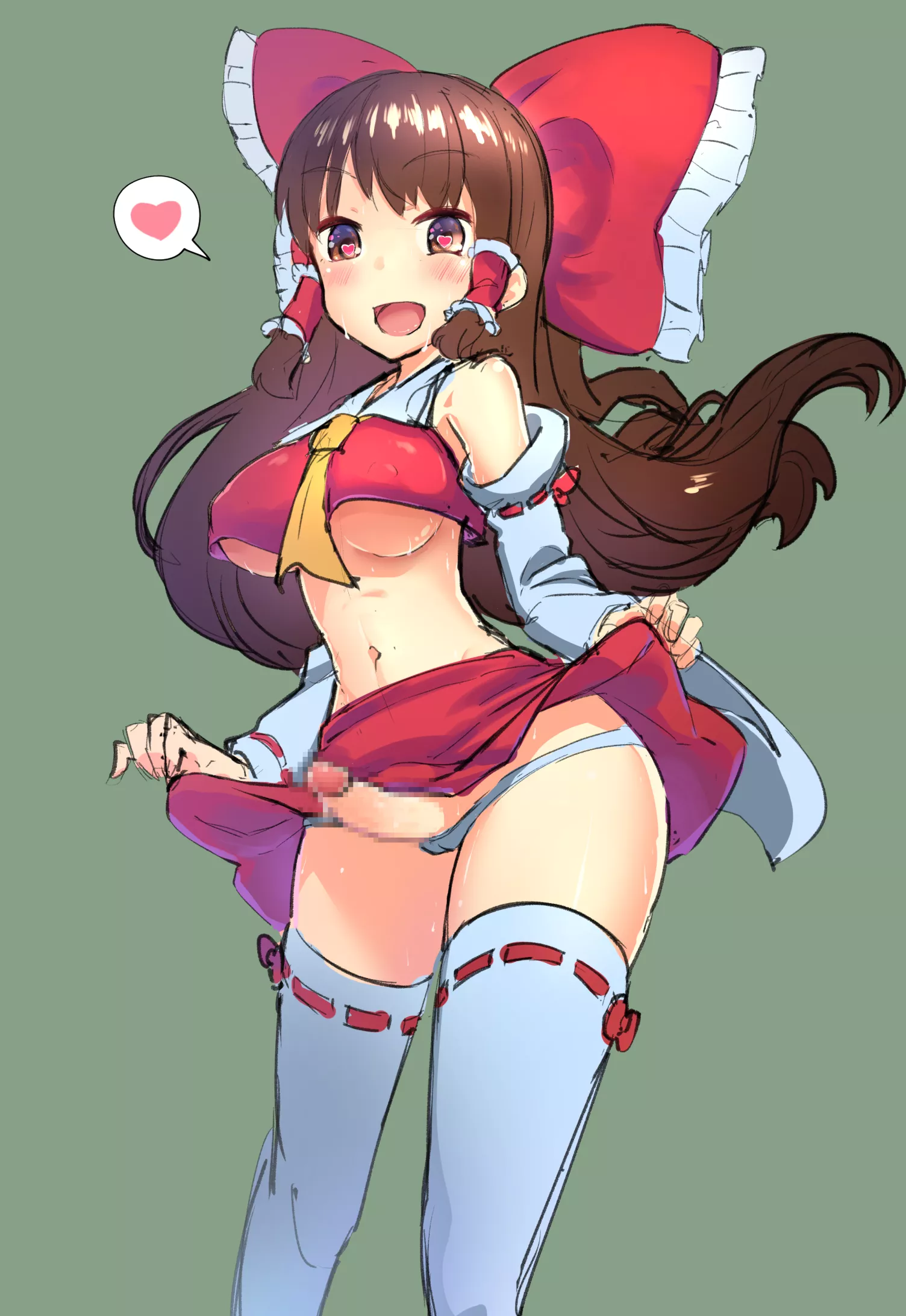 Reimu Lewd Shrine Maiden (Shiya) [Touhou]