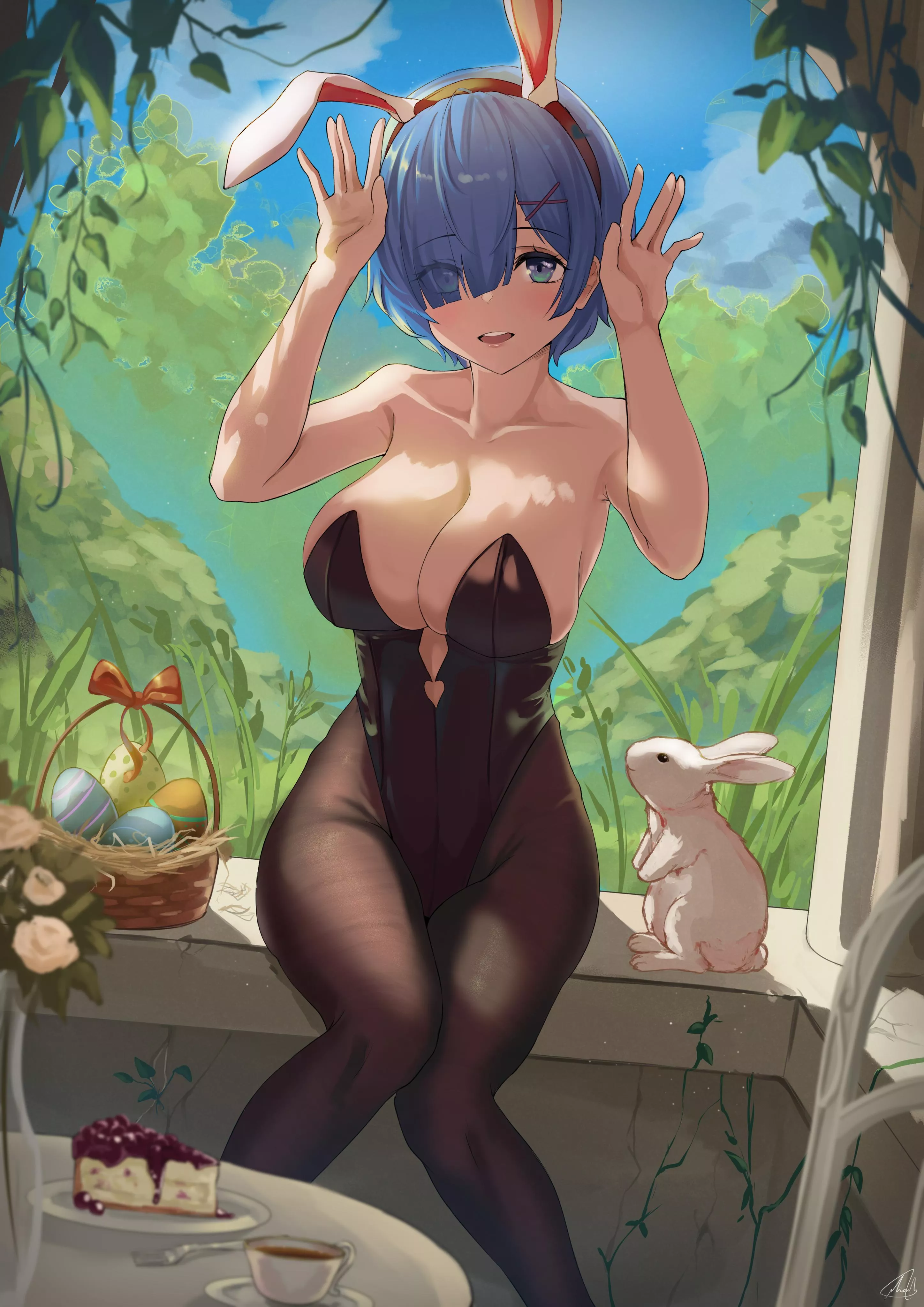 Rem Bunny Girl Easter (Nev) [Re:Zero]