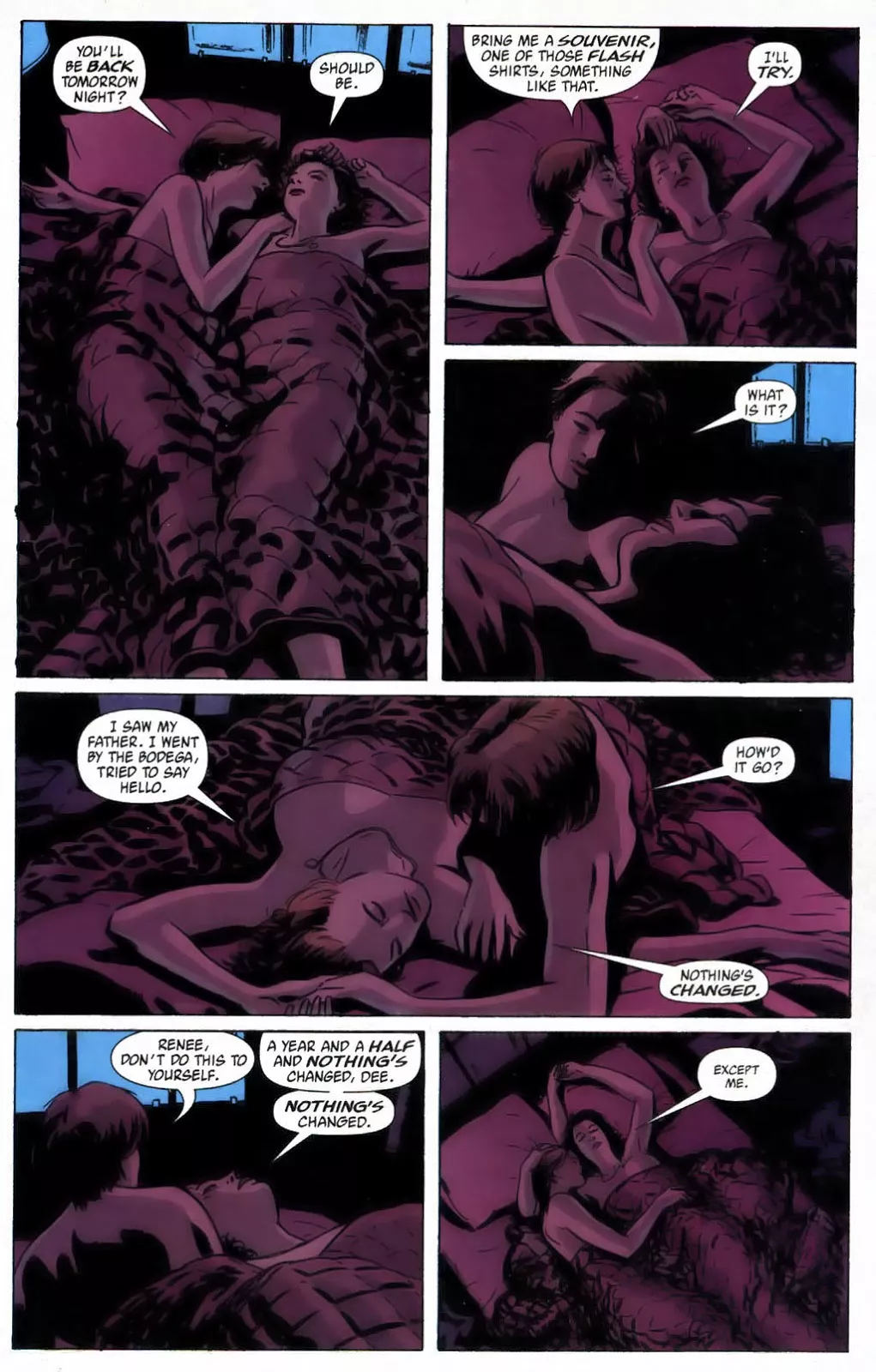 Renee Montoya and her girlfriend Daria [Gotham Central #29]