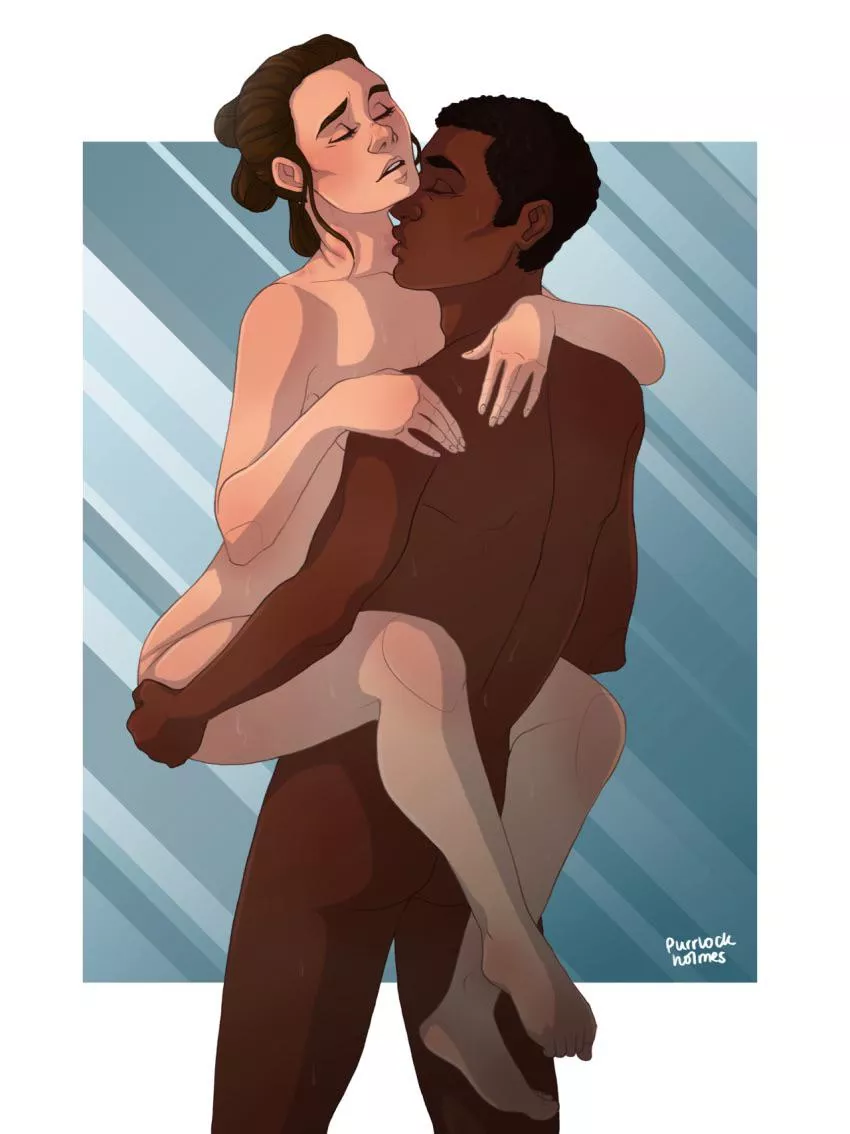 Rey and Finn make Love (jaspurrlock)