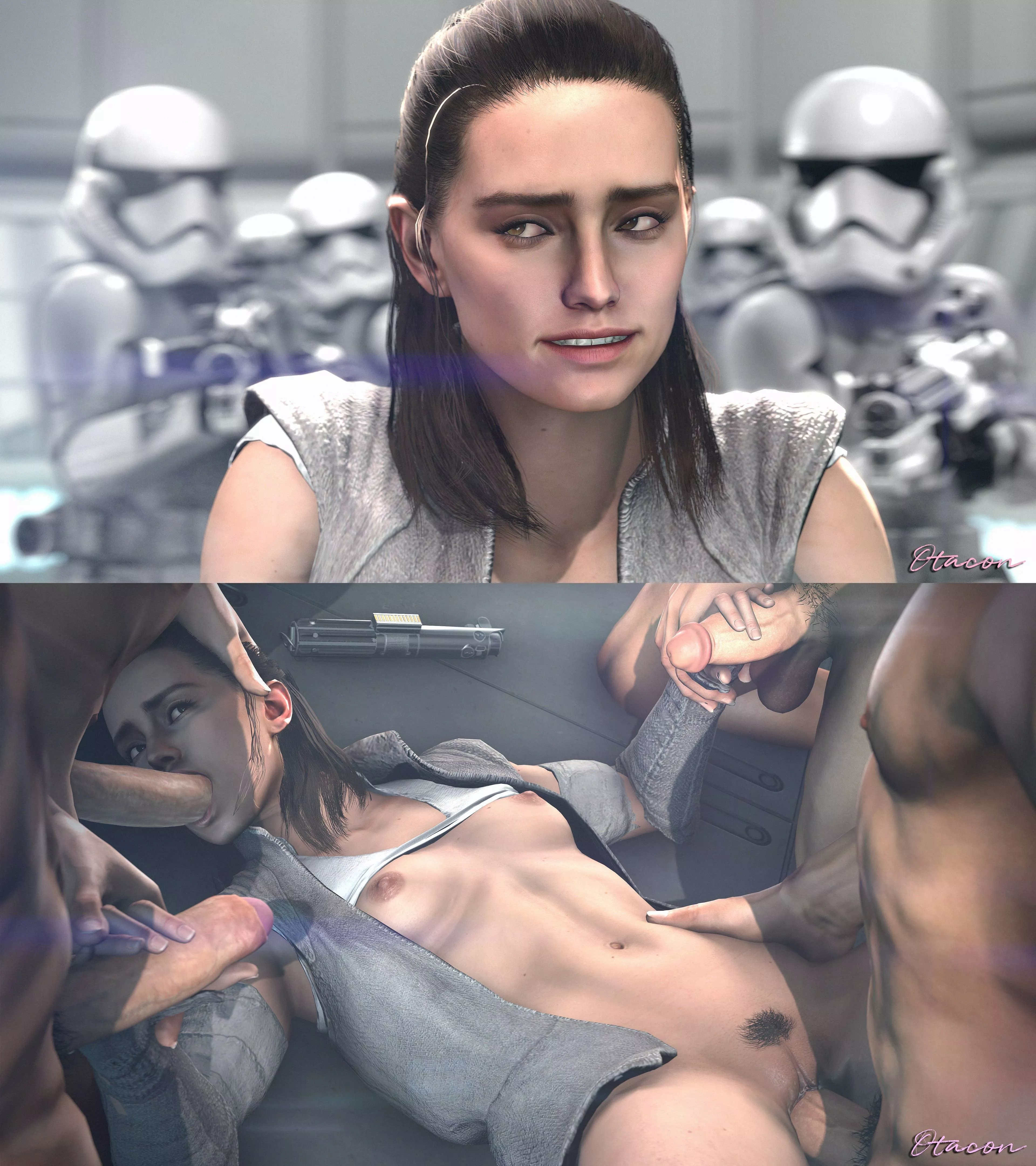 Rey caught (Otacon)