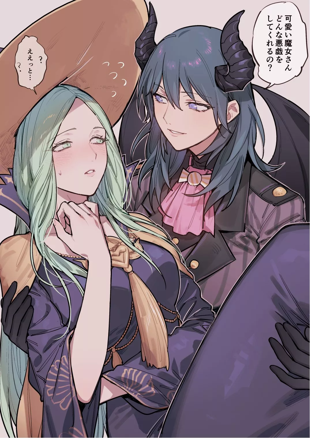 Rhea and Byleth [Fire Emblem]