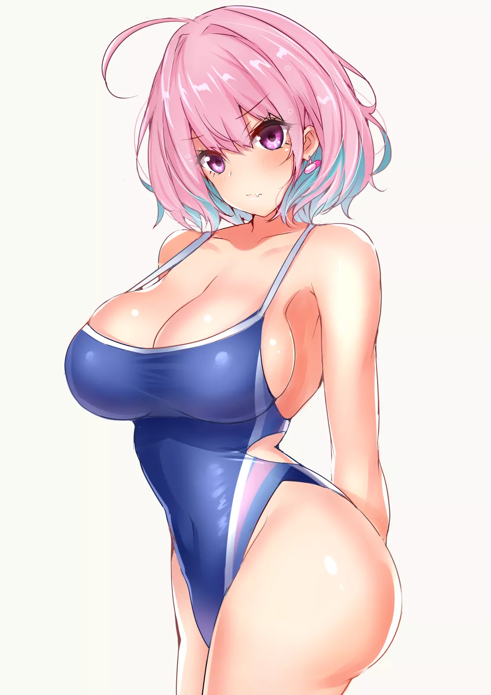 Riamu Highleg Swimsuit (Sankakusui) [Idolmaster]