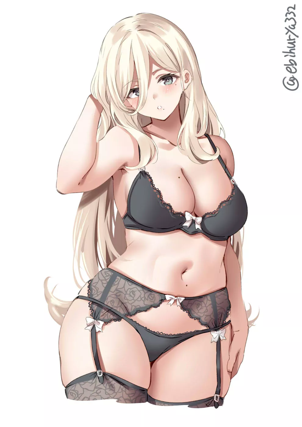 Richelieu Lingerie (Ebifurya) [KanColle]