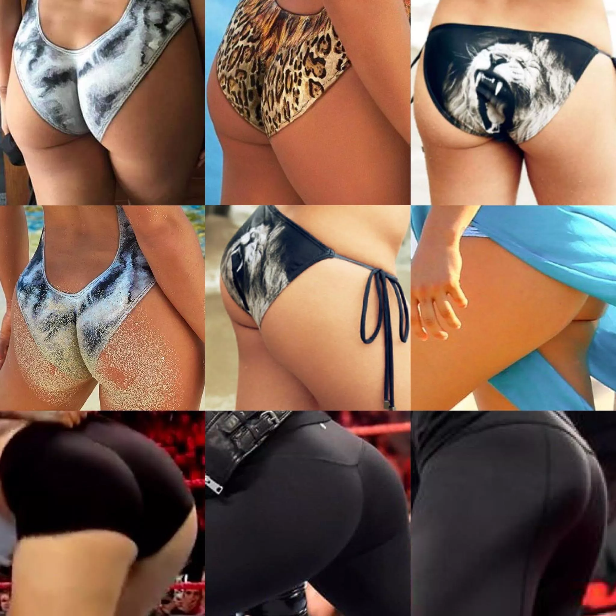 Ronda Rousey Booty CollageðŸ‘ðŸ¤¤