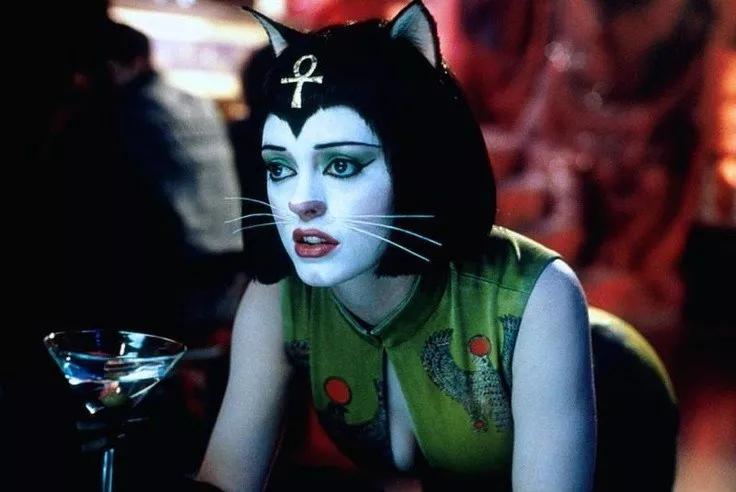 Rose McGowan as Miss Kitty awakened.... urges... in me as a teenager