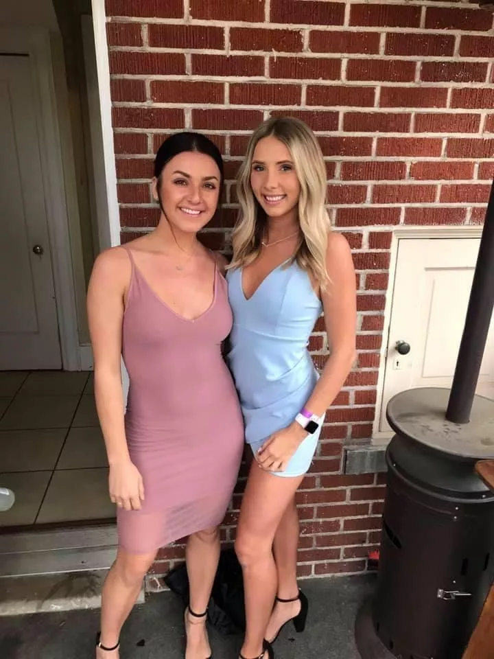 Rose or blue dress