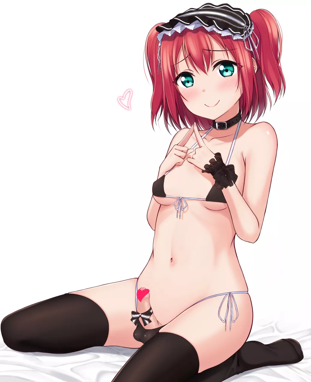 Ruby String Maid Bikini Love (Mobukichi) [Love Live!]