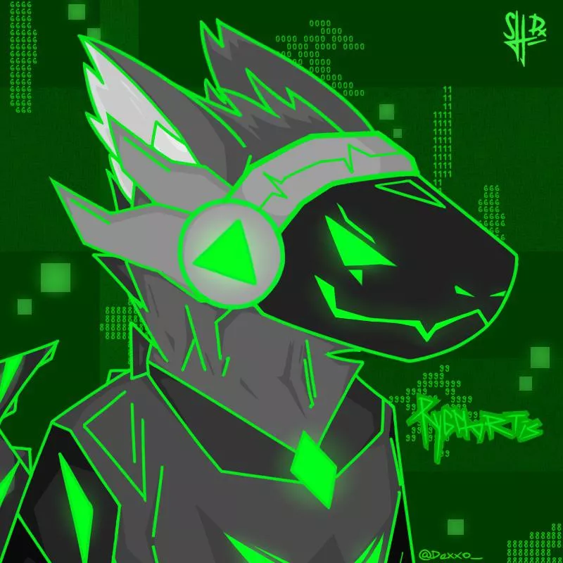 Rygmortis 👾 (personal art) (art made by me! | @Dexxo_ on Twitter) 💚