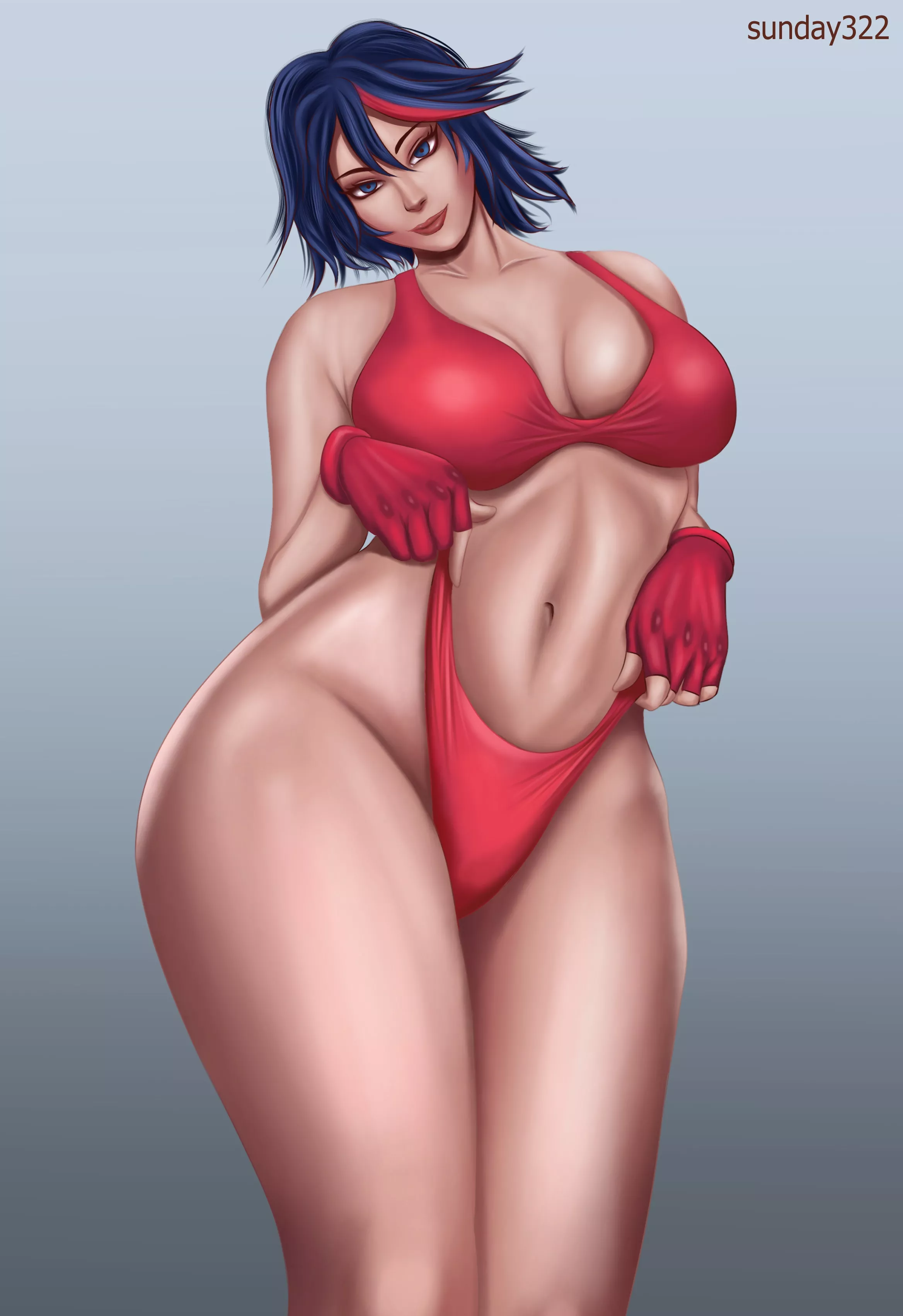 Ryuko after workout