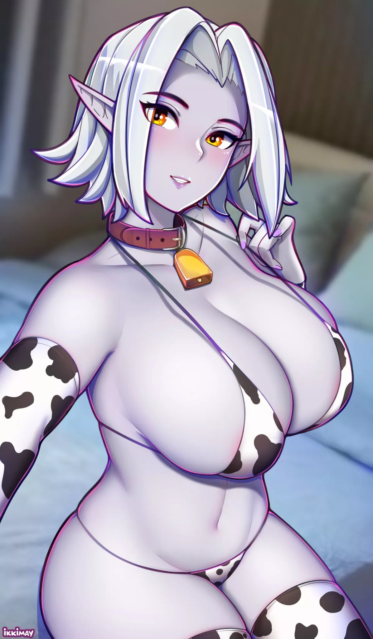 Saati will wear a cow bikini, for the right price baby (ikkimay)