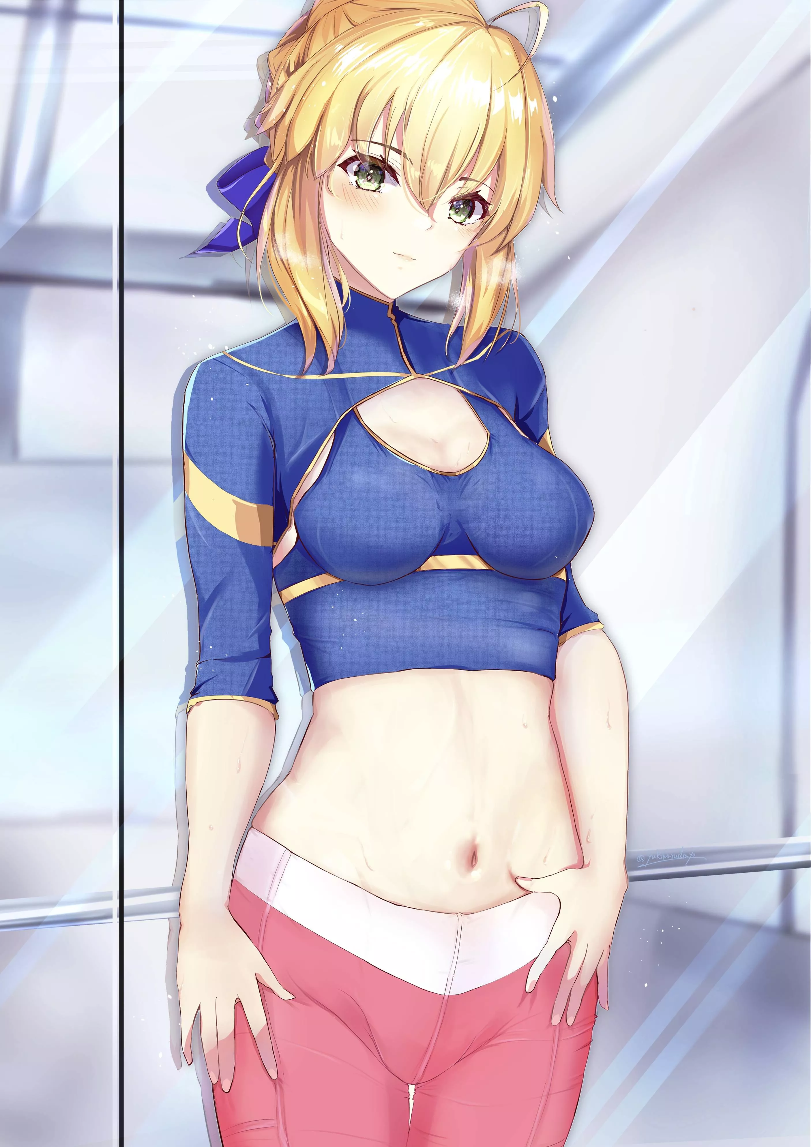 Saber in Gym Attire