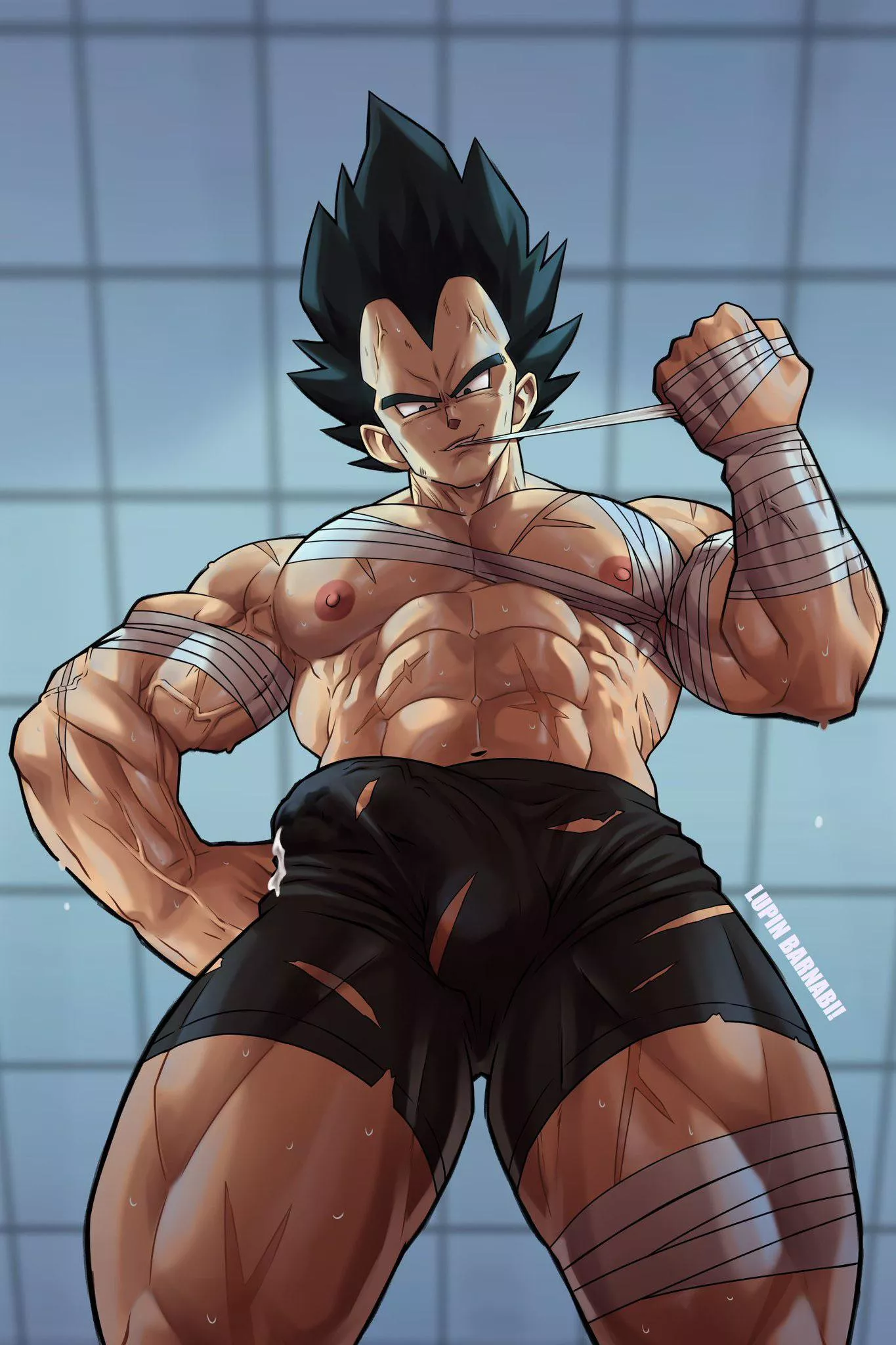 â€œSaiyan Domâ€ @Lupin_Art