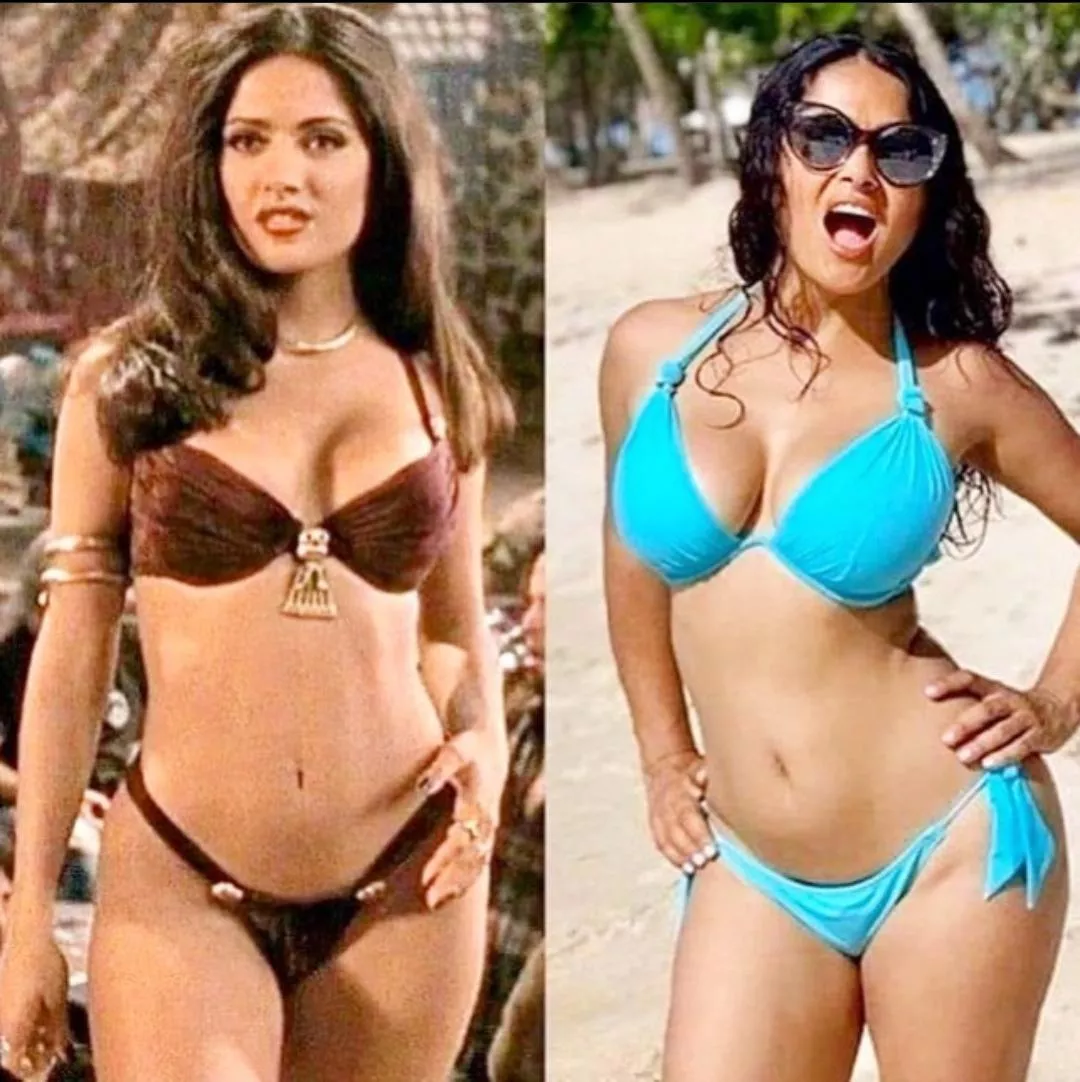 Salma Hayek has yet to leave her prime ðŸ˜³