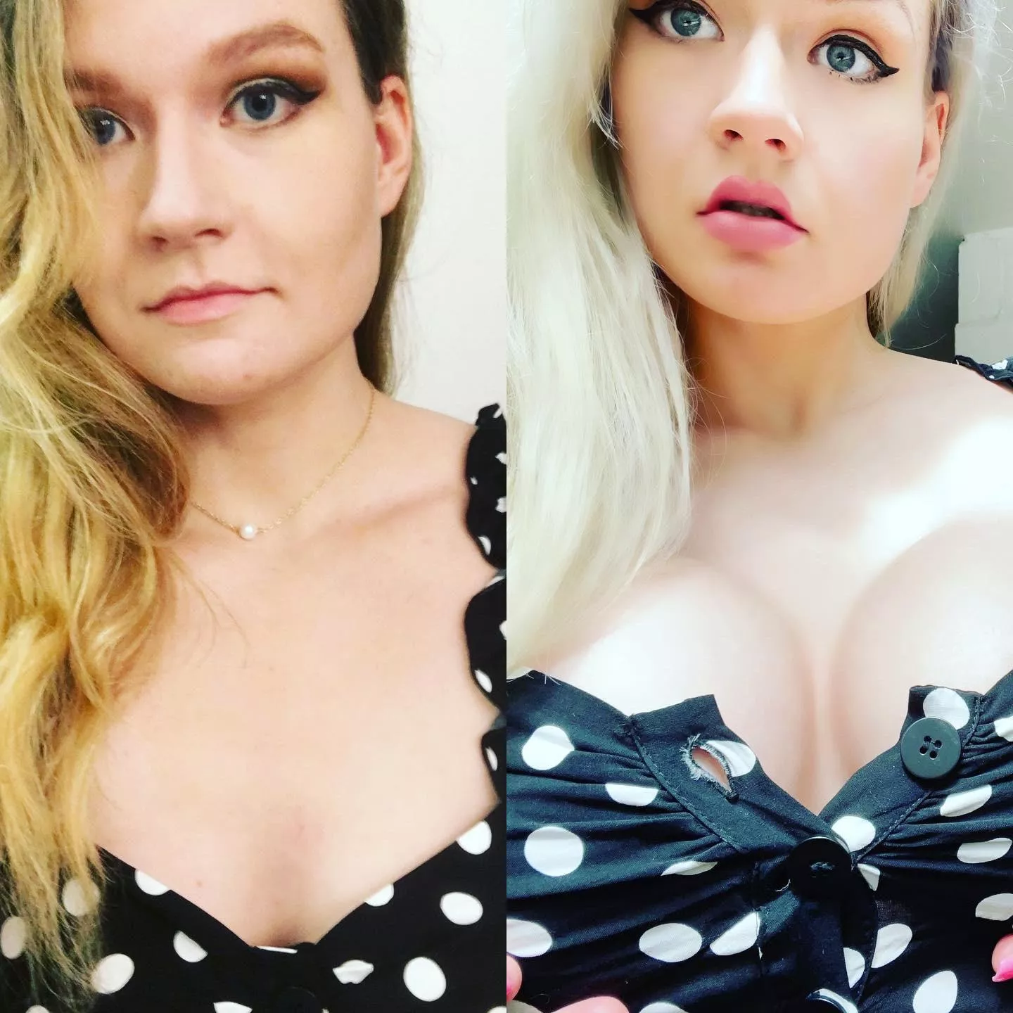 Same dress, new me: July 2020 vs March 2021