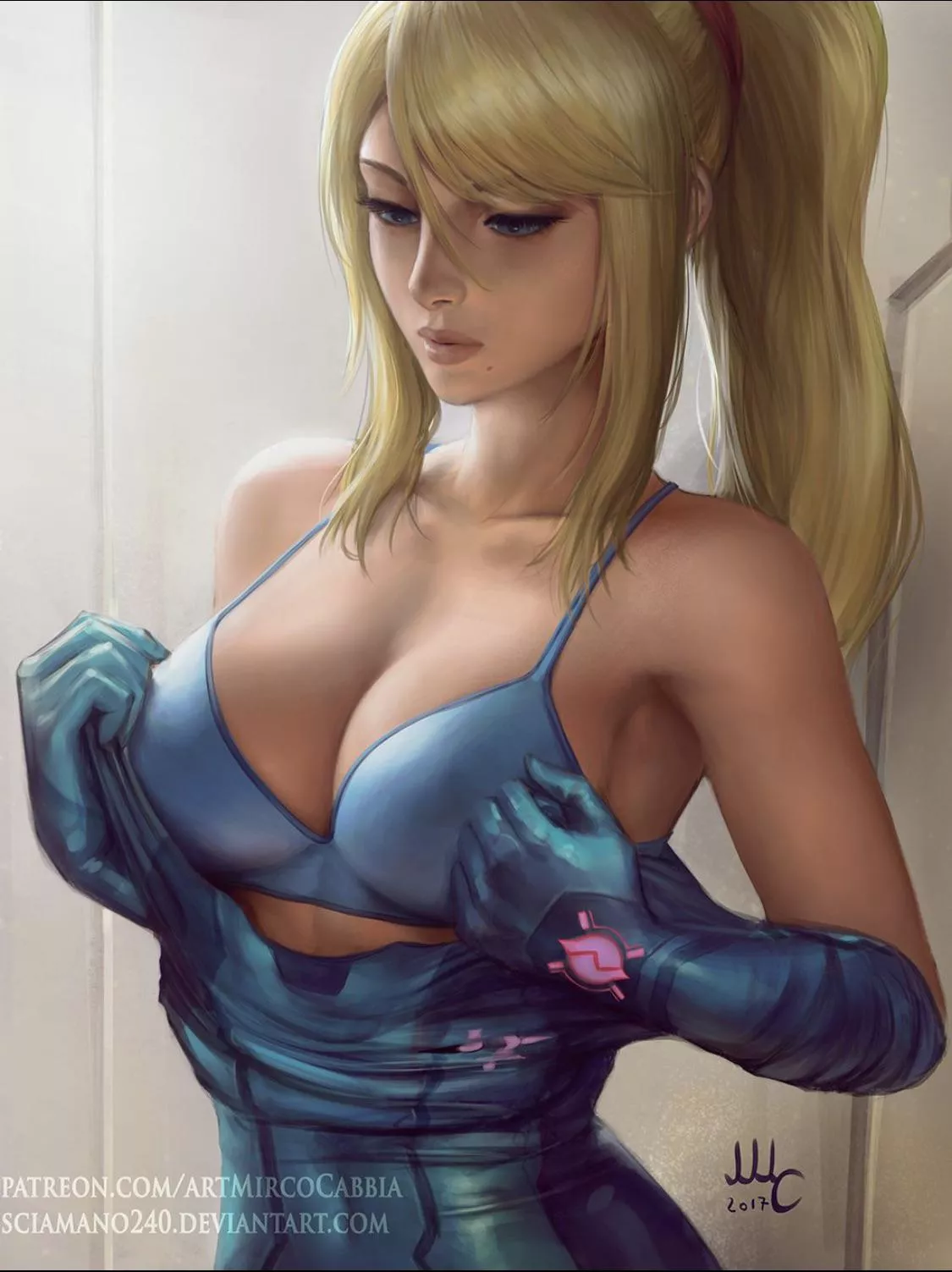 Samus Aran.