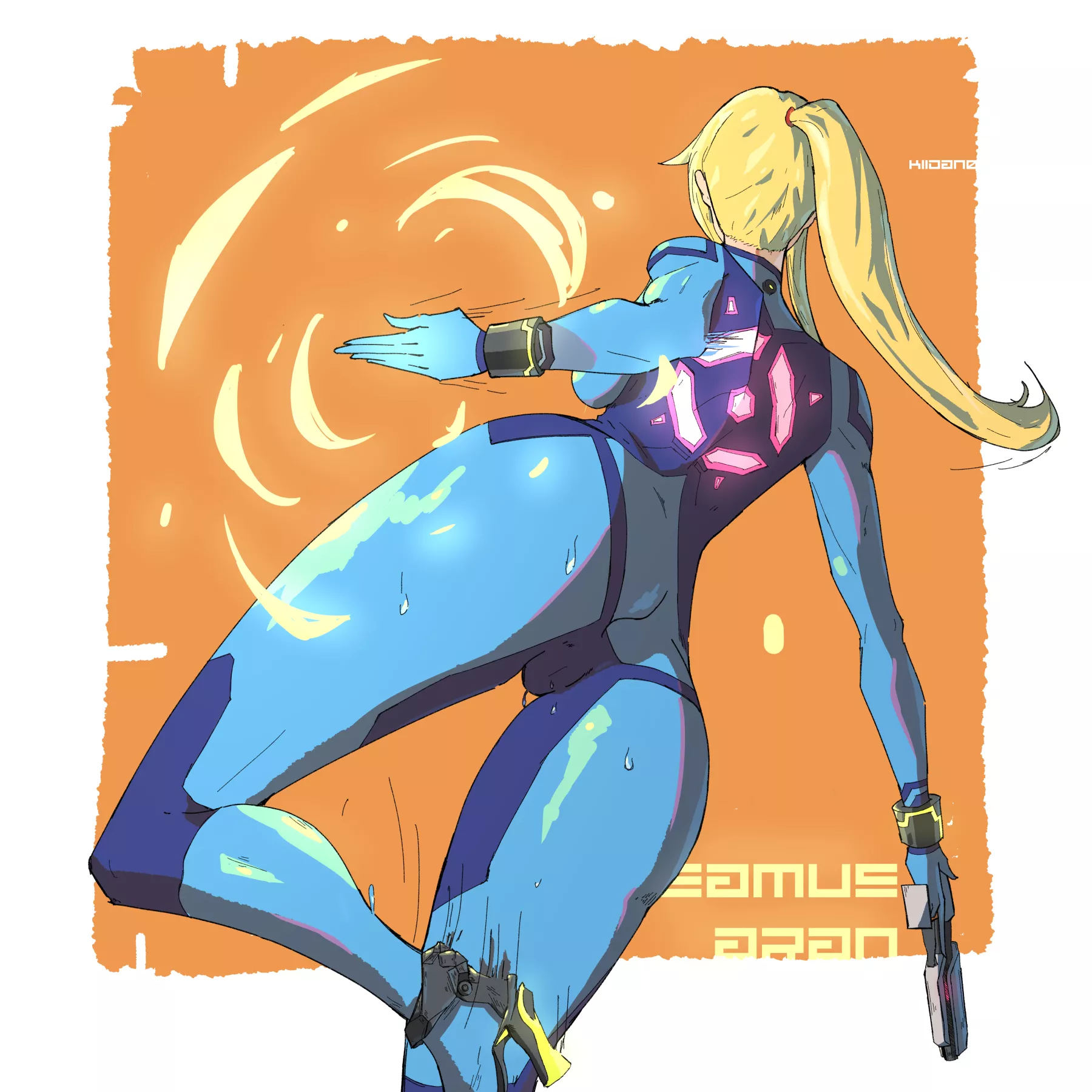 Samus has the best back in history (OC)