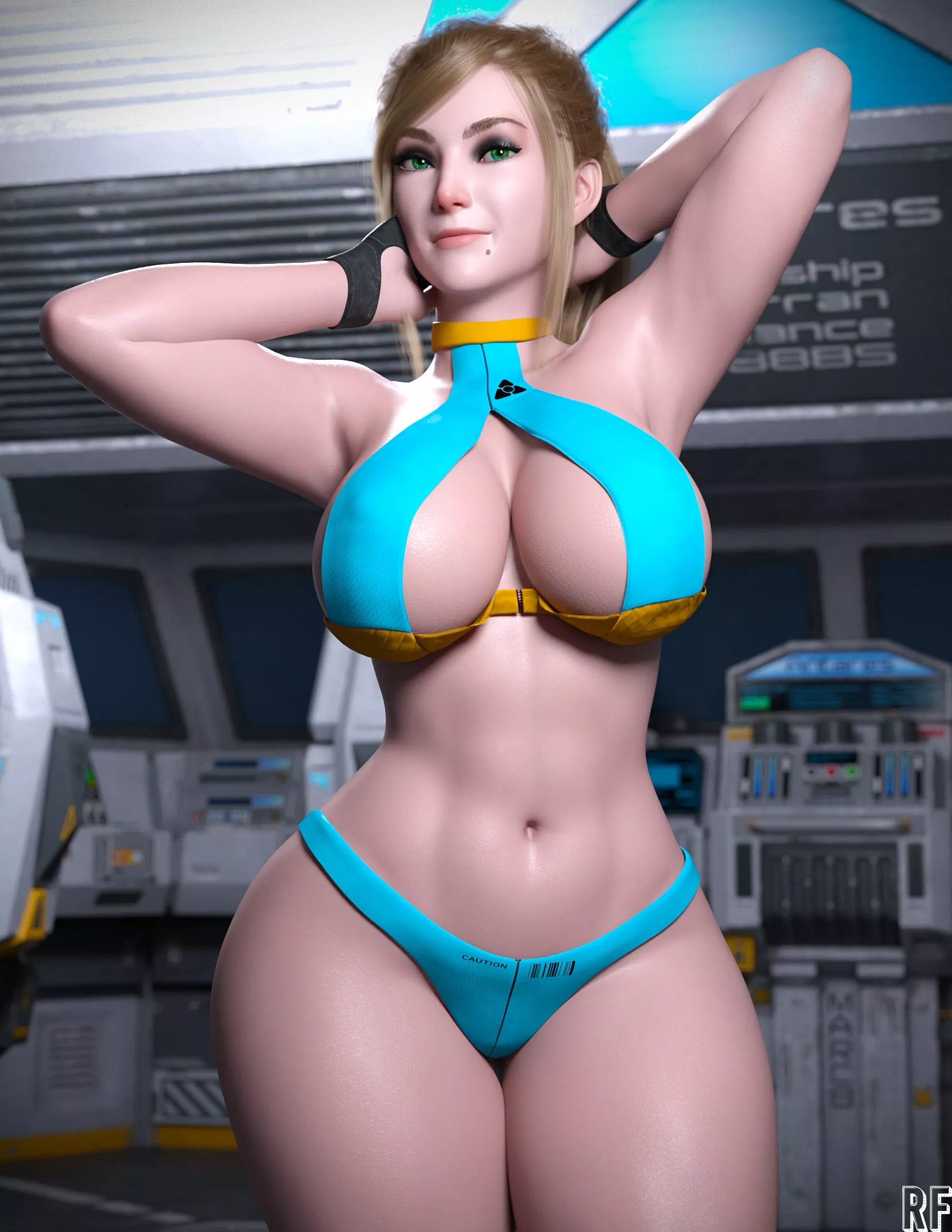 Samus (Rude Frog 3D)