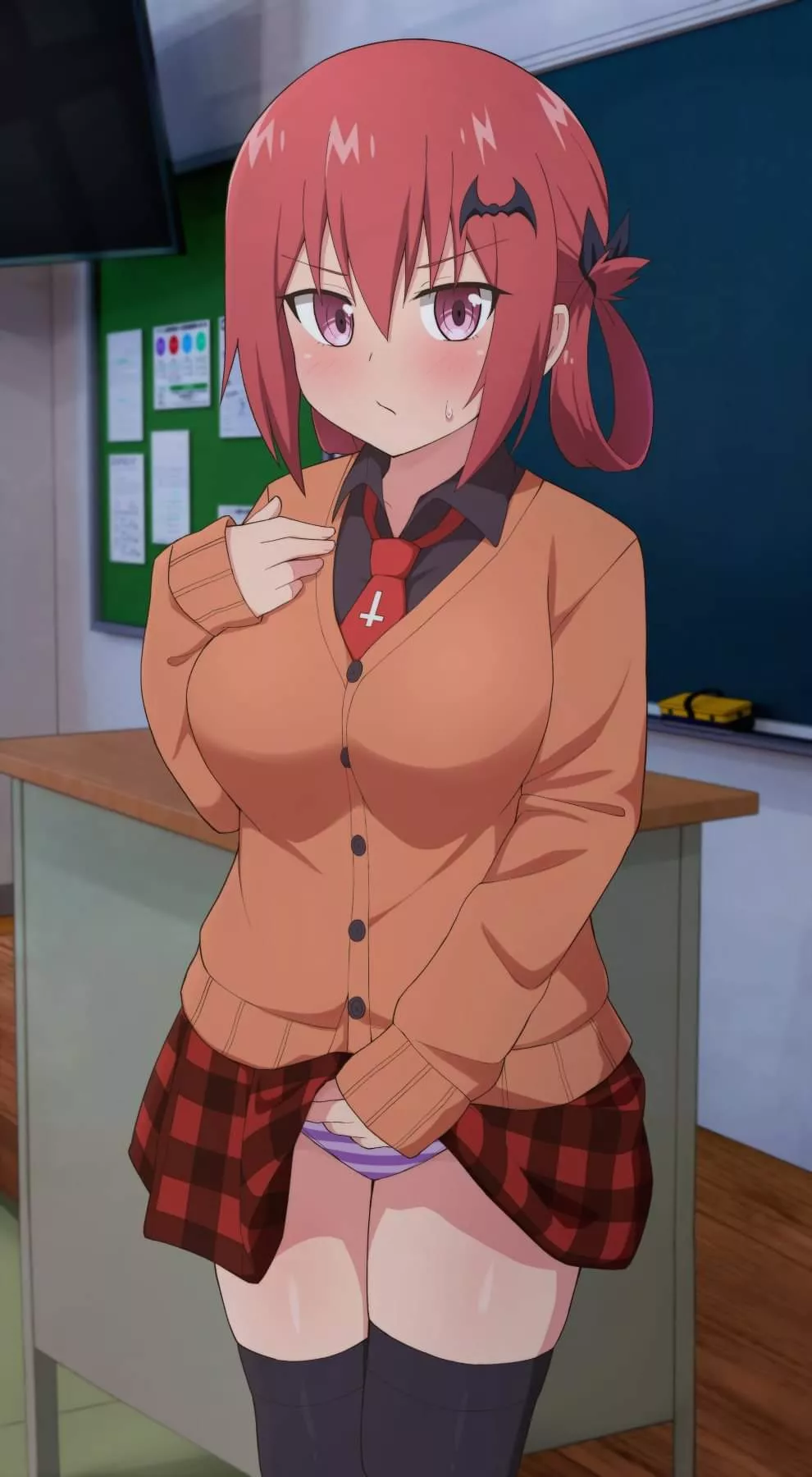 Satania is woman of her word