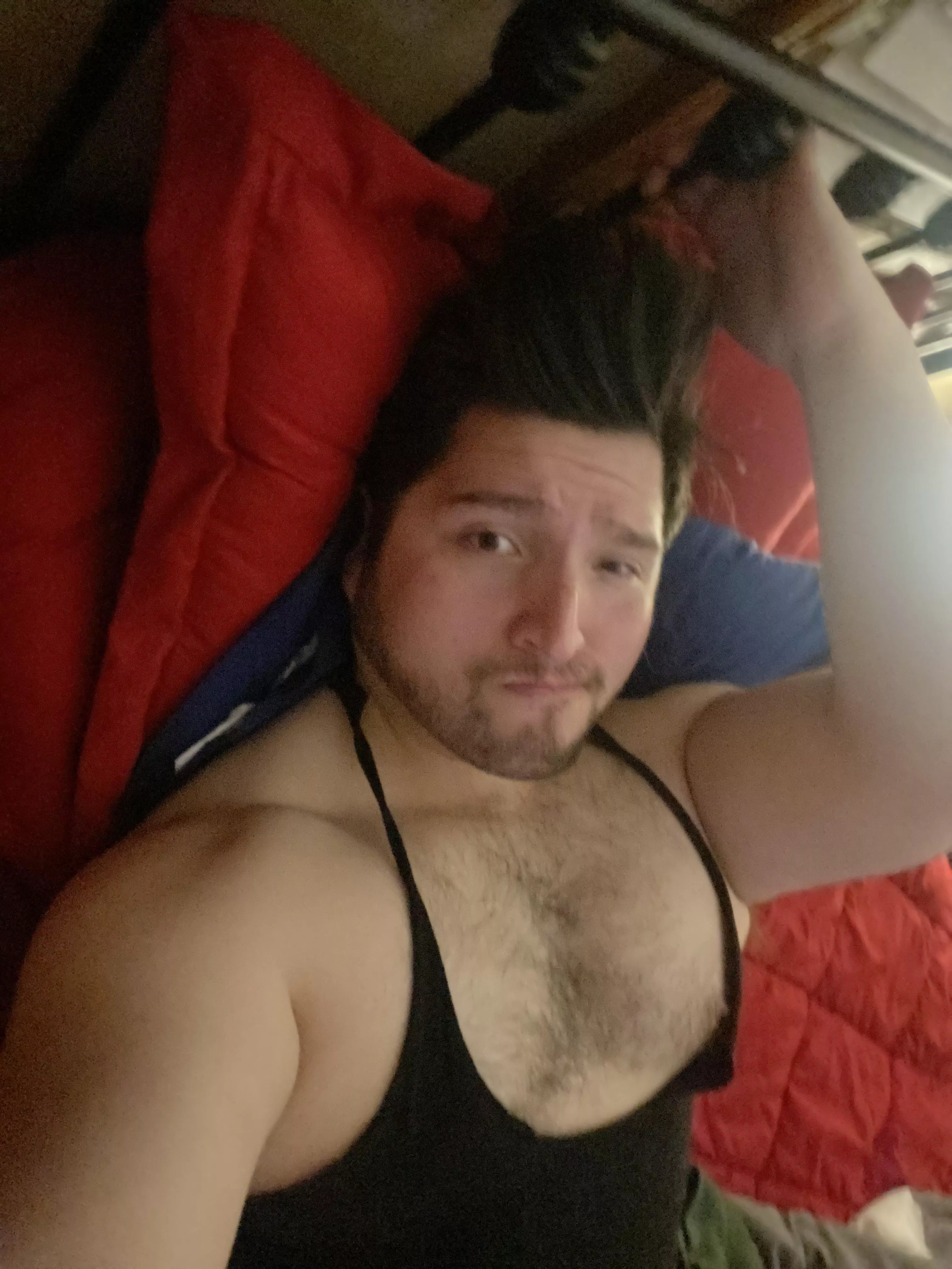 Saturday night just me alone in bed🤷🏻‍♂️hit me up Bros…