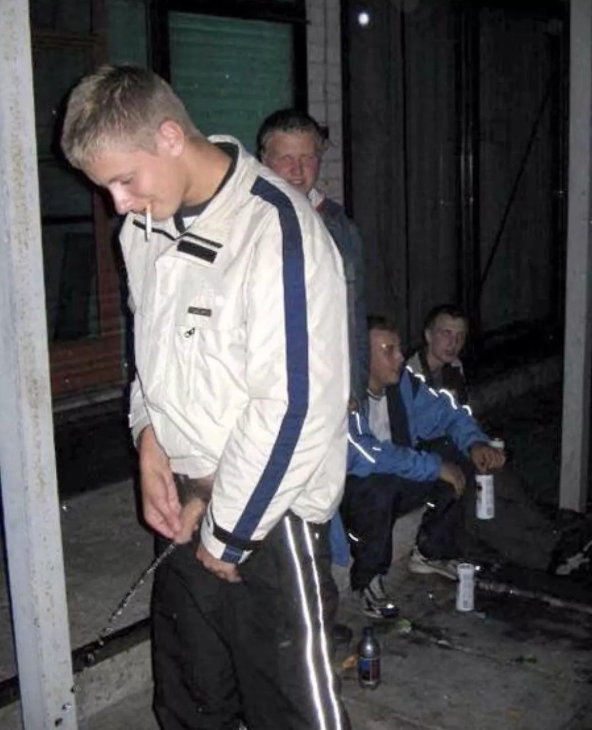 “Scally piss” …